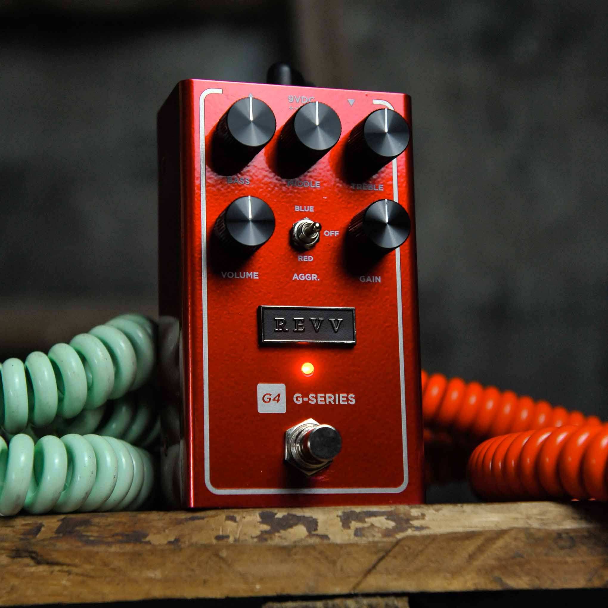 REVV G4 v2 Red Channel High Gain Distortion Pedal