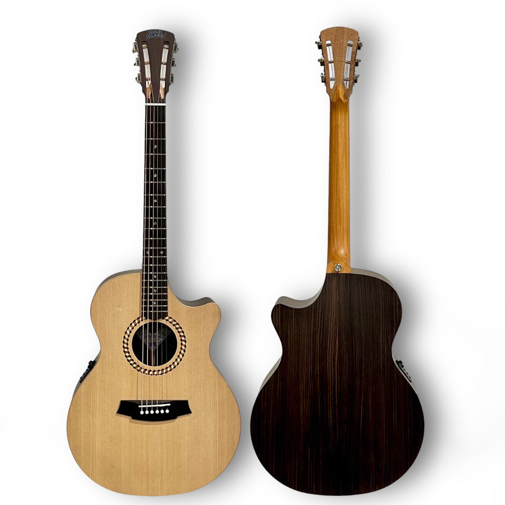 Cole Clark Studio Recording AN2EC Spruce Rosewood