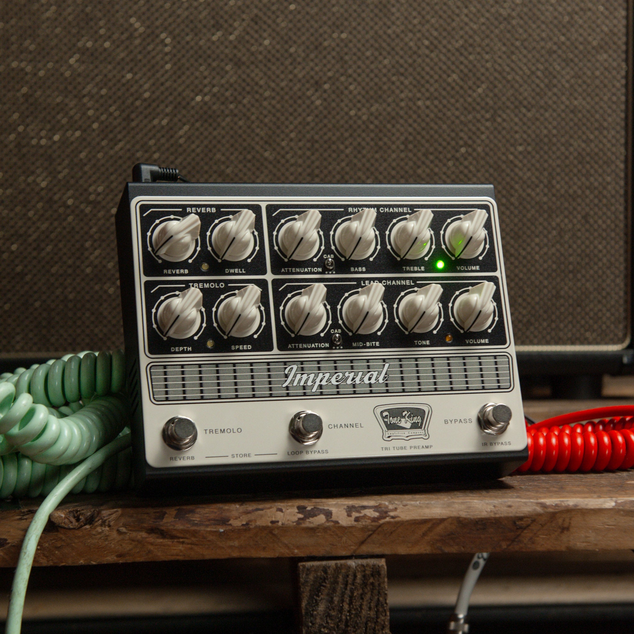 tube king pedal Tone King Imperial Tri-Tube Preamp Pedal – Gladesville Guitar Factory