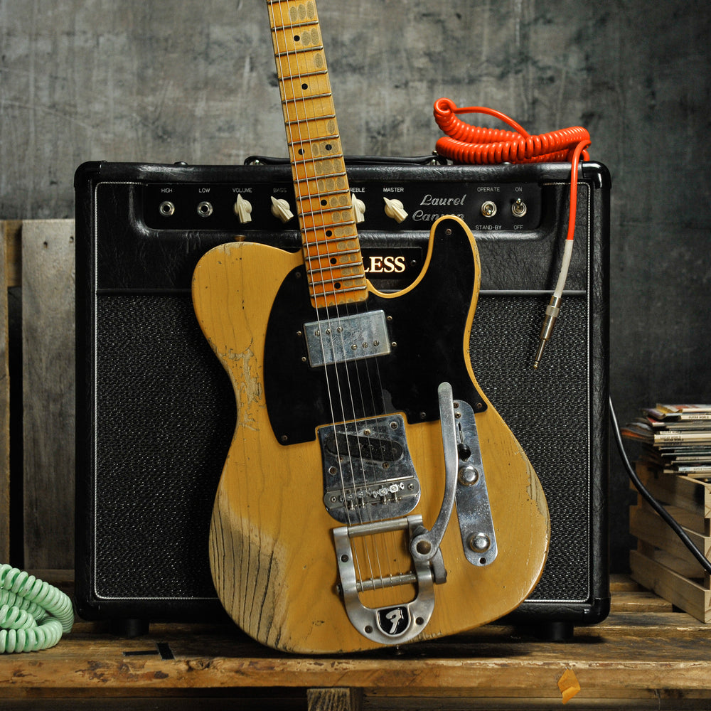 Fender Custom Shop LTD Blackguard Cunife Tele Heavy Relic Aged Butterscotch Blonde w/Case - Used