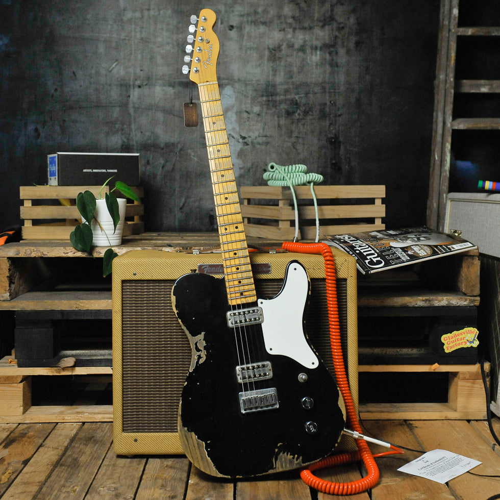 Fender Custom Shop La Cabronita Heavy Relic Black w/Case - Used