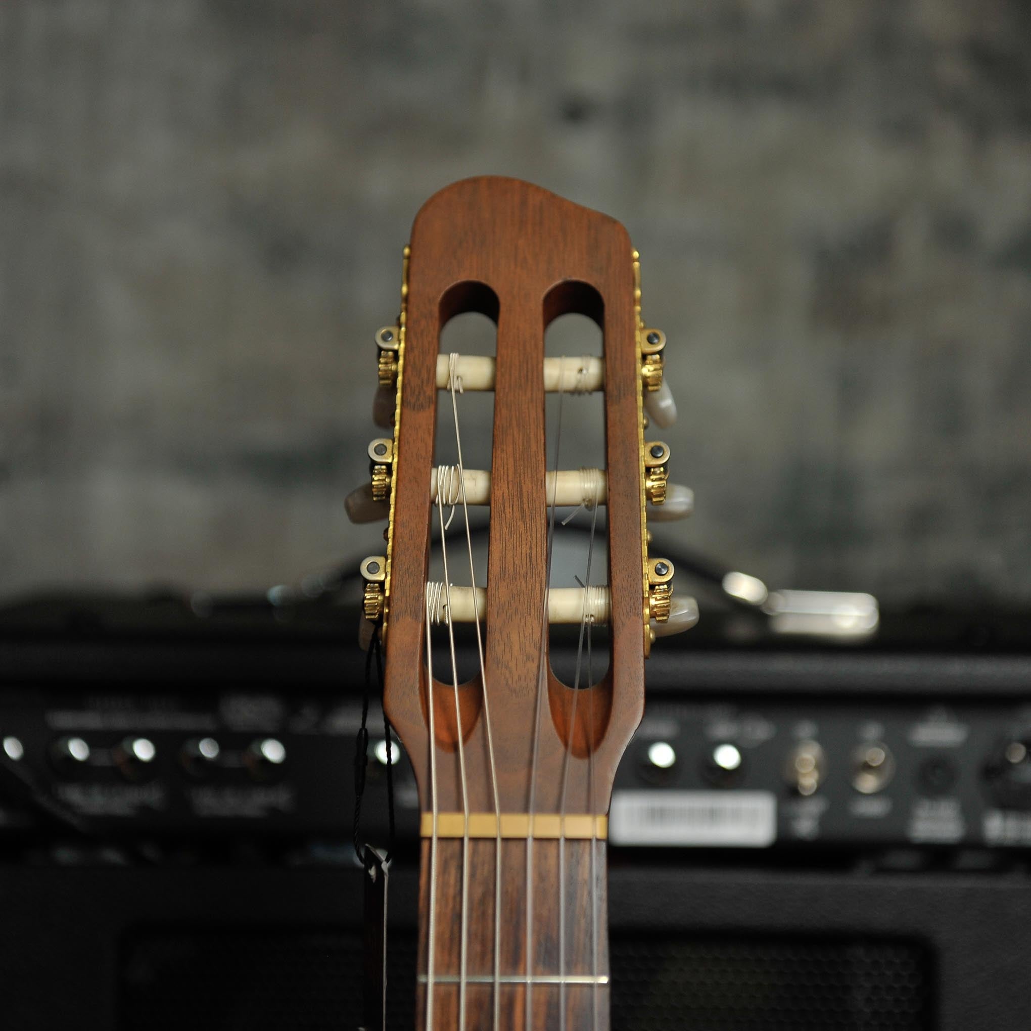 Godin Multiac Acoustic Nylon/Electric Black 1990s model w/Case - Used