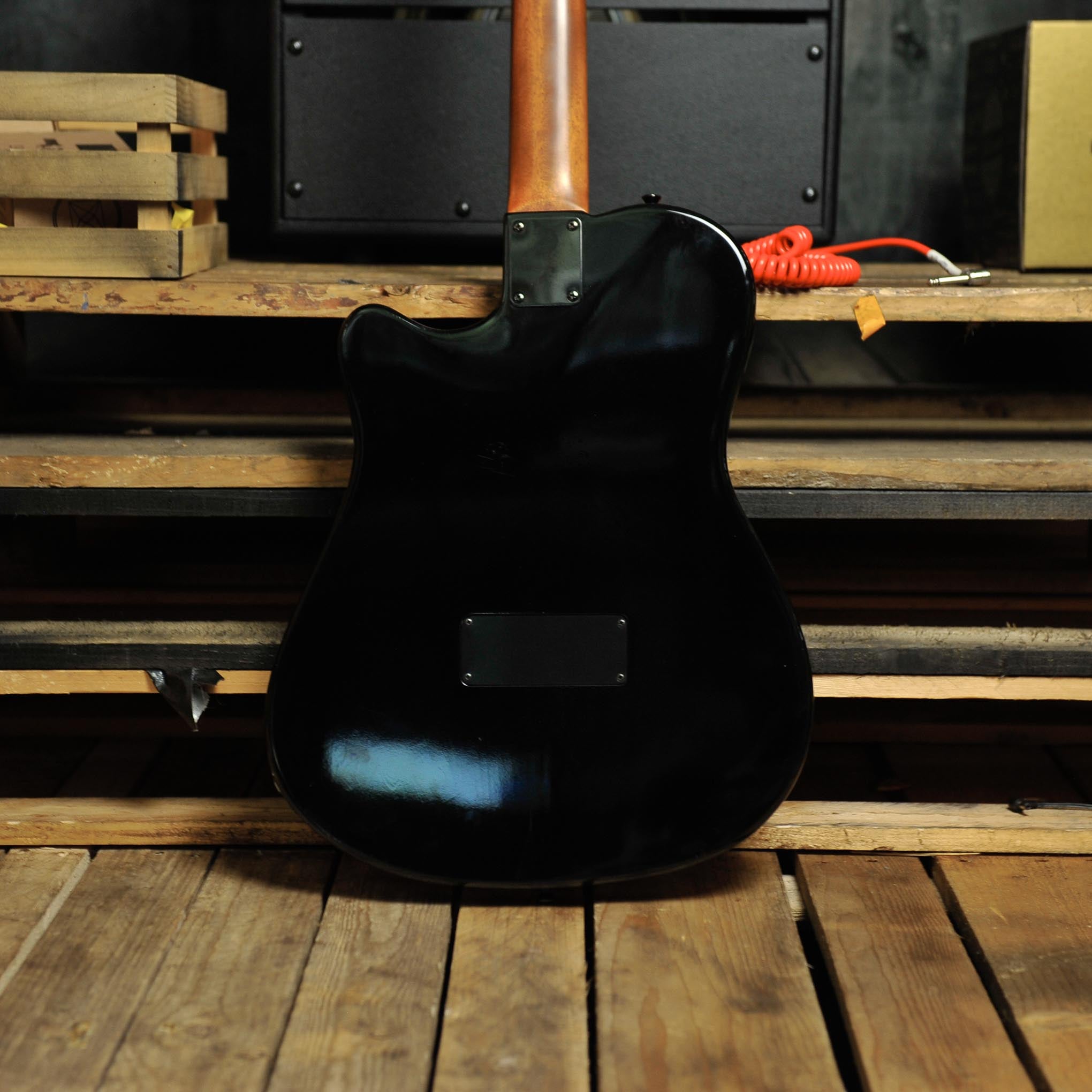 Godin Multiac Acoustic Nylon/Electric Black 1990s model w/Case - Used
