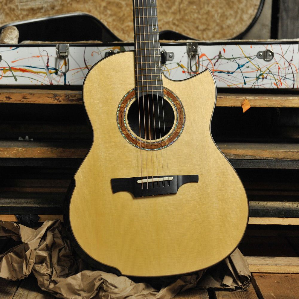 Michael Greenfield G1, Reserve Cocobolo/Adirondack Spruce 2018 w/Carlton - Used