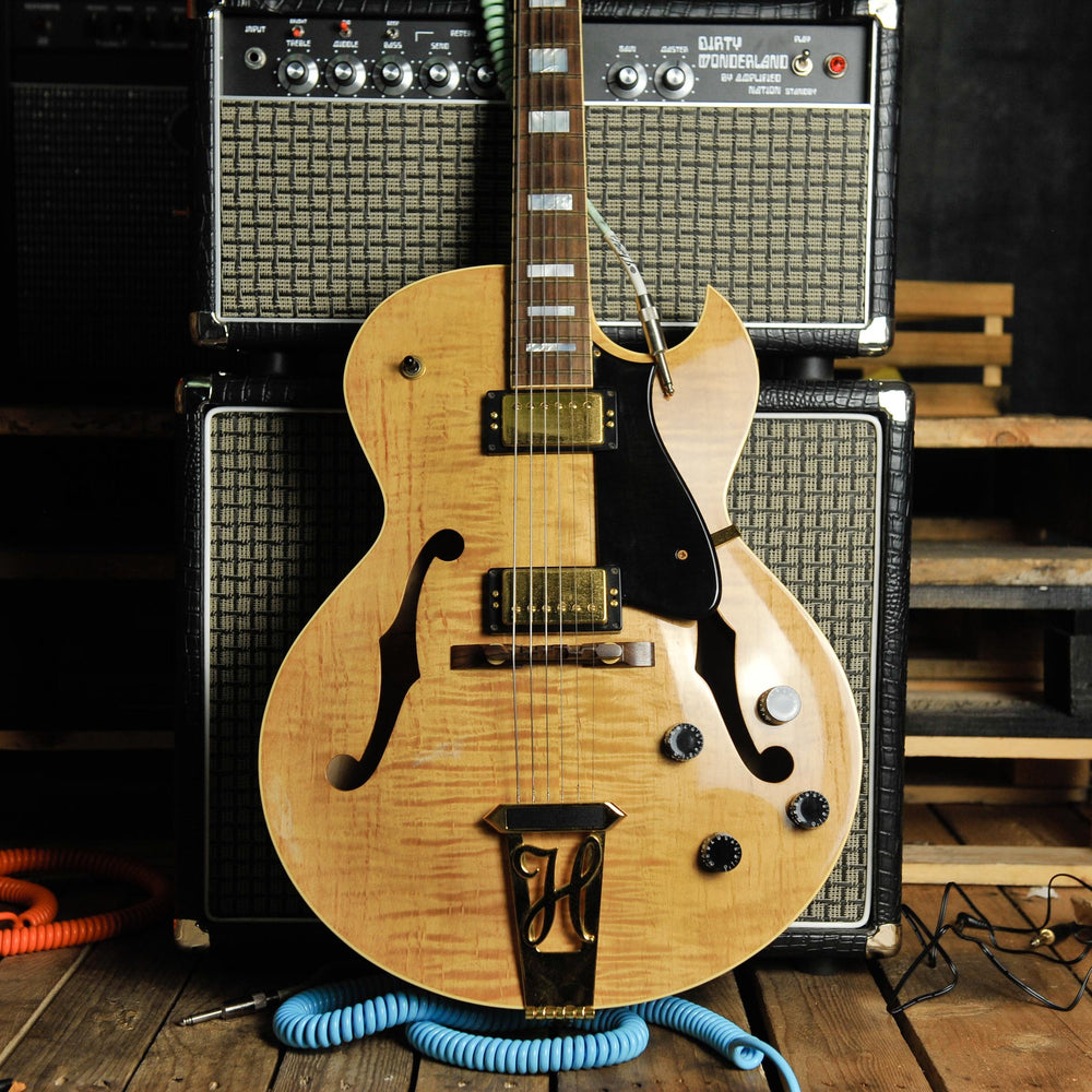 Heritage Guitars H-575 Hollow-body Antique Natural 2008 w/Case - Used