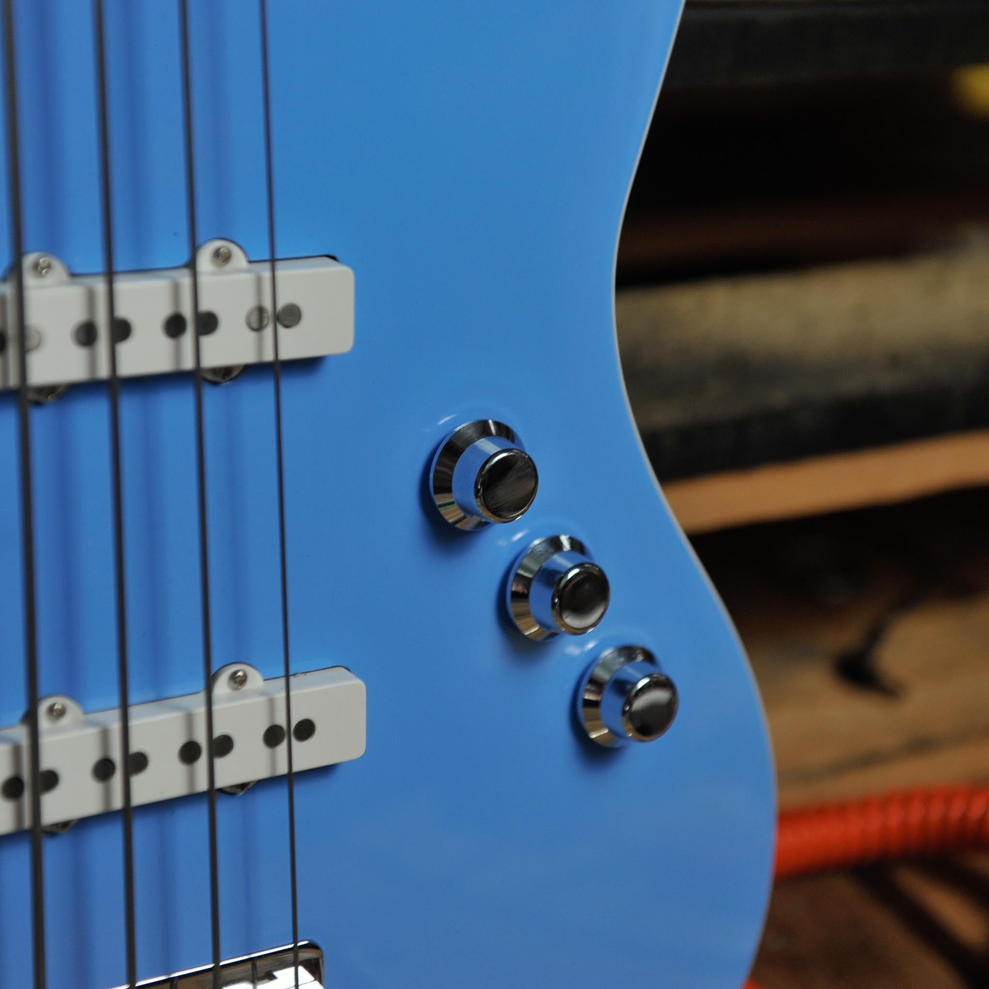 Fender Aerodyne Special Jazz Bass® Maple Fingerboard, California Blue w/Bag - Used