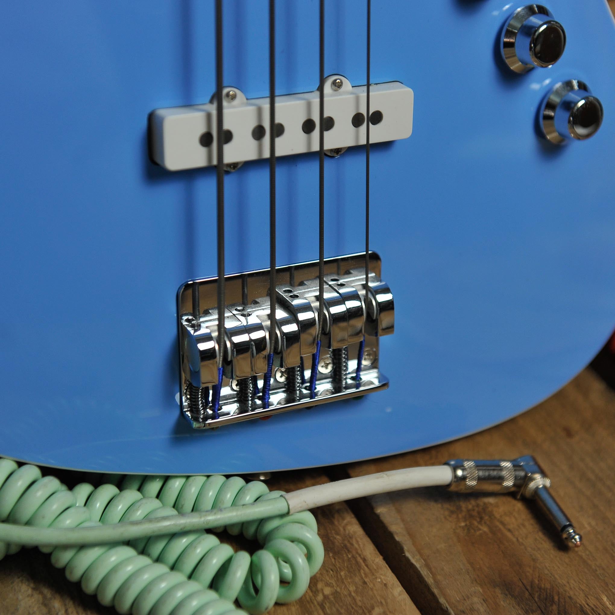 Fender Aerodyne Special Jazz Bass® Maple Fingerboard, California Blue w/Bag - Used