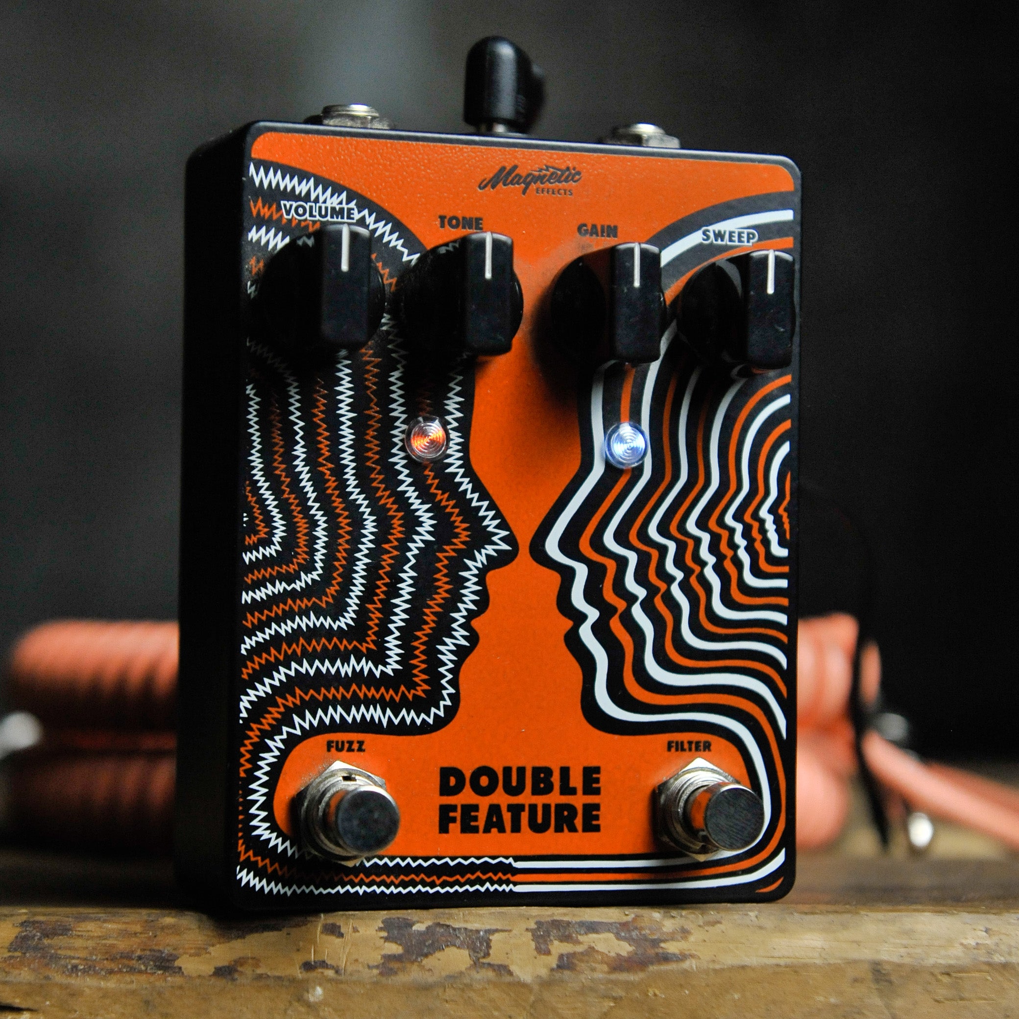 Magnetic Effects Double Feature Fuzz Pedal - Used