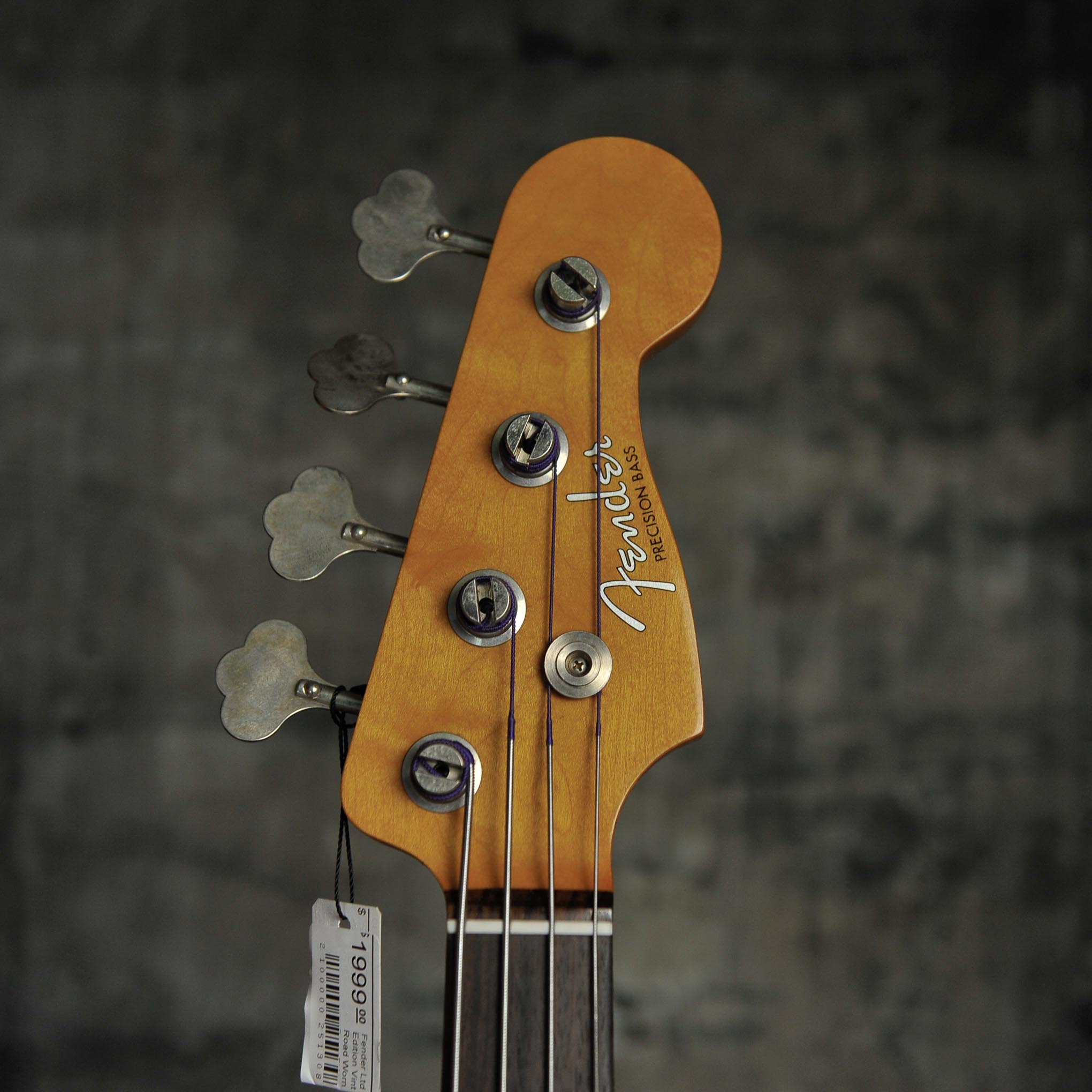 Fender Ltd Ed. Vintera II Road Worn P-Bass RW Charcoal Frost w/Case - Used