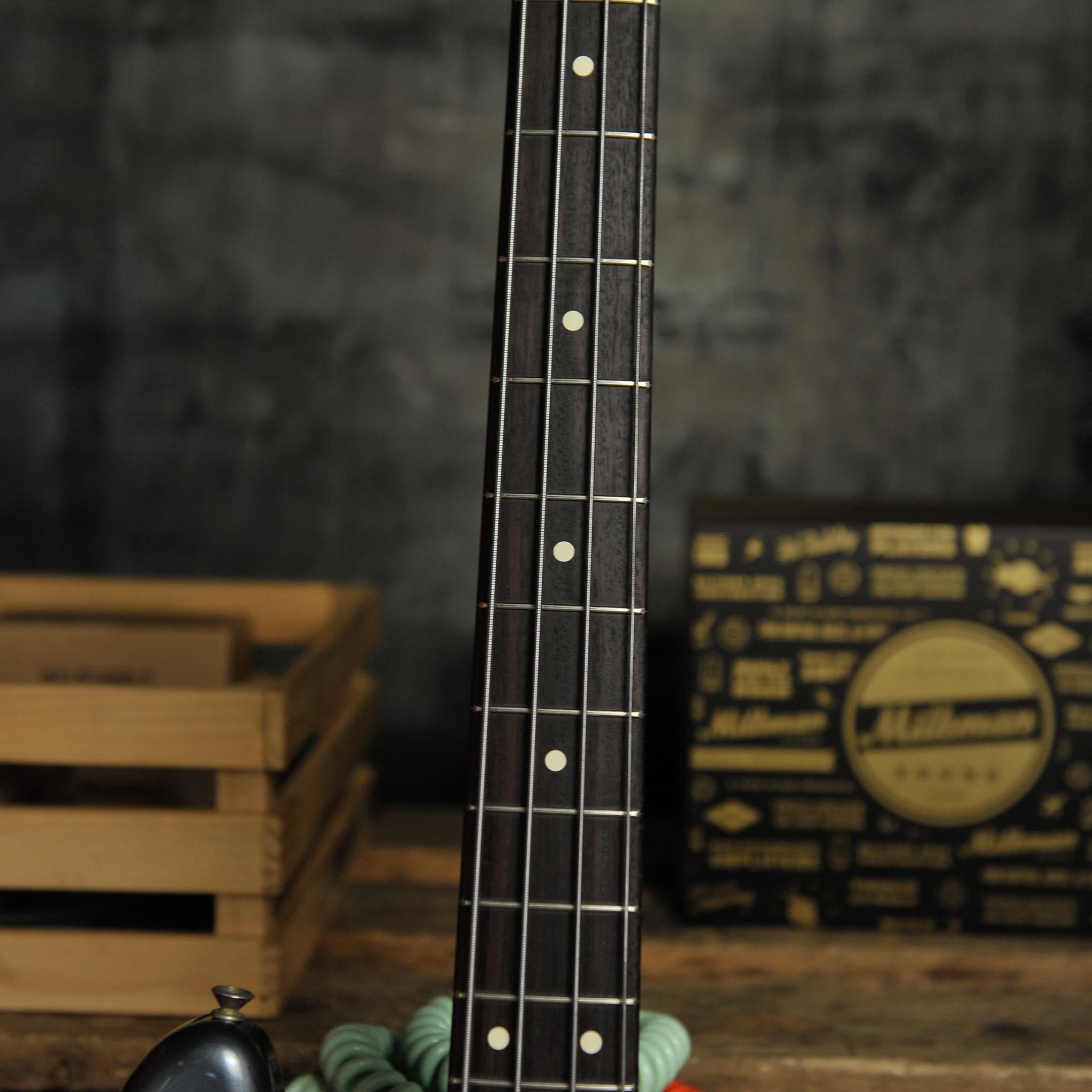 Fender Ltd Ed. Vintera II Road Worn P-Bass RW Charcoal Frost w/Case - Used