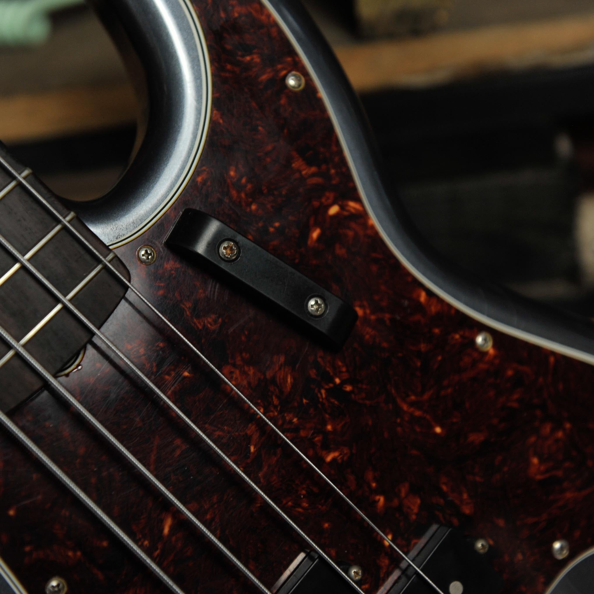 Fender Ltd Ed. Vintera II Road Worn P-Bass RW Charcoal Frost w/Case - Used