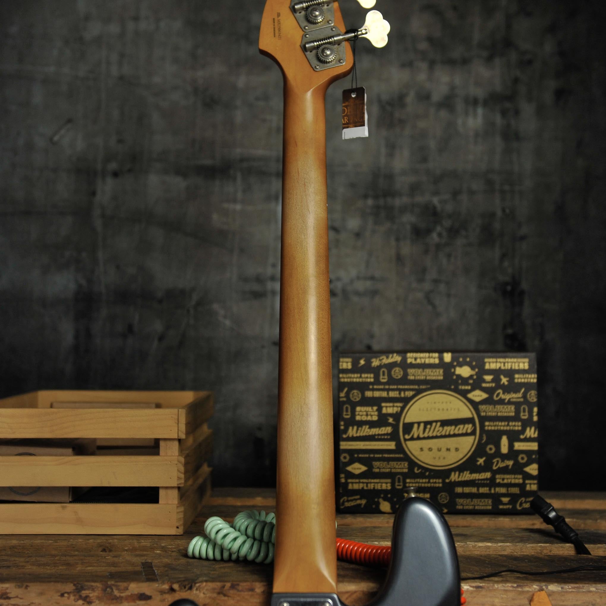 Fender Ltd Ed. Vintera II Road Worn P-Bass RW Charcoal Frost w/Case - Used