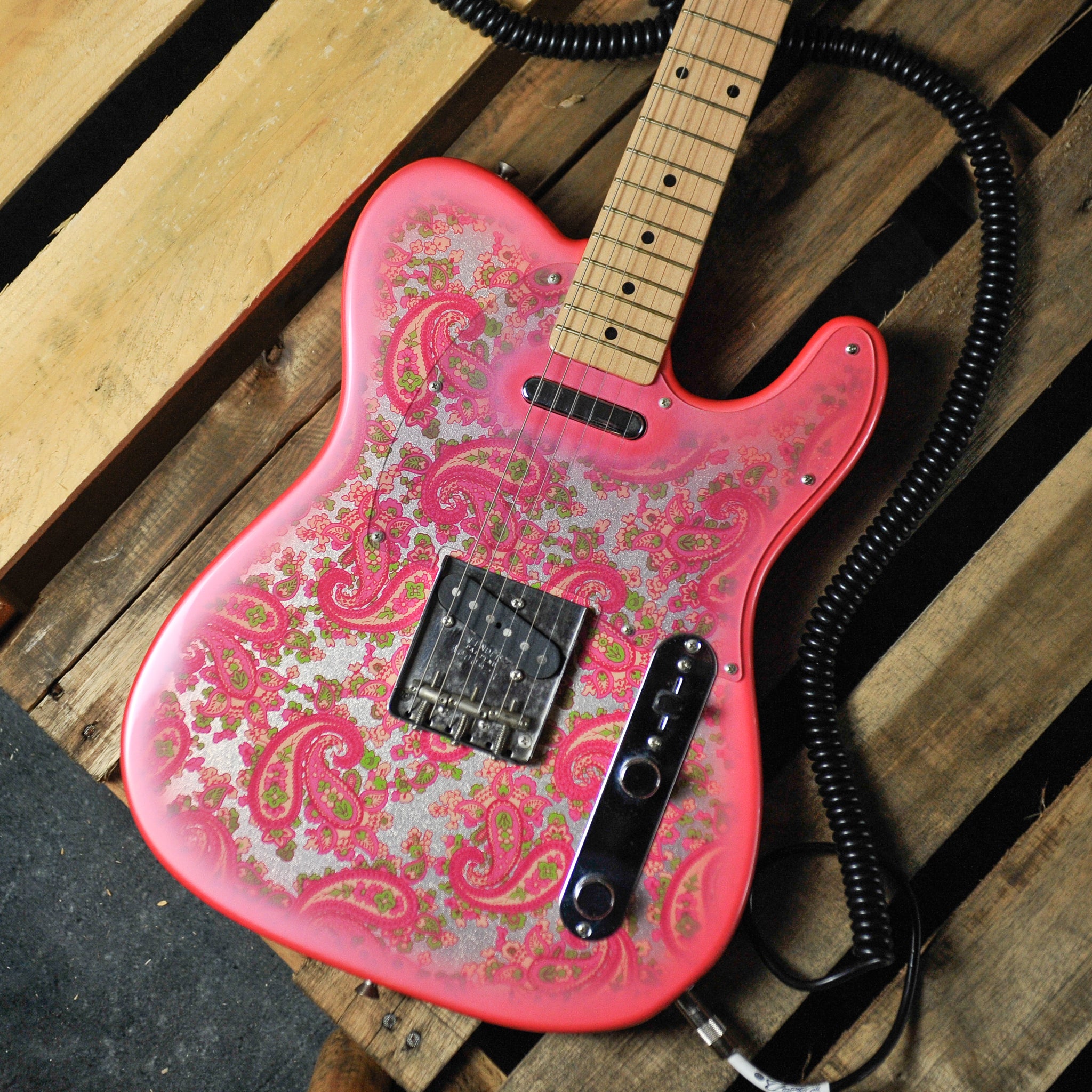 Fender CIJ Pink Paisley Telecaster w/Gig Bag - Used