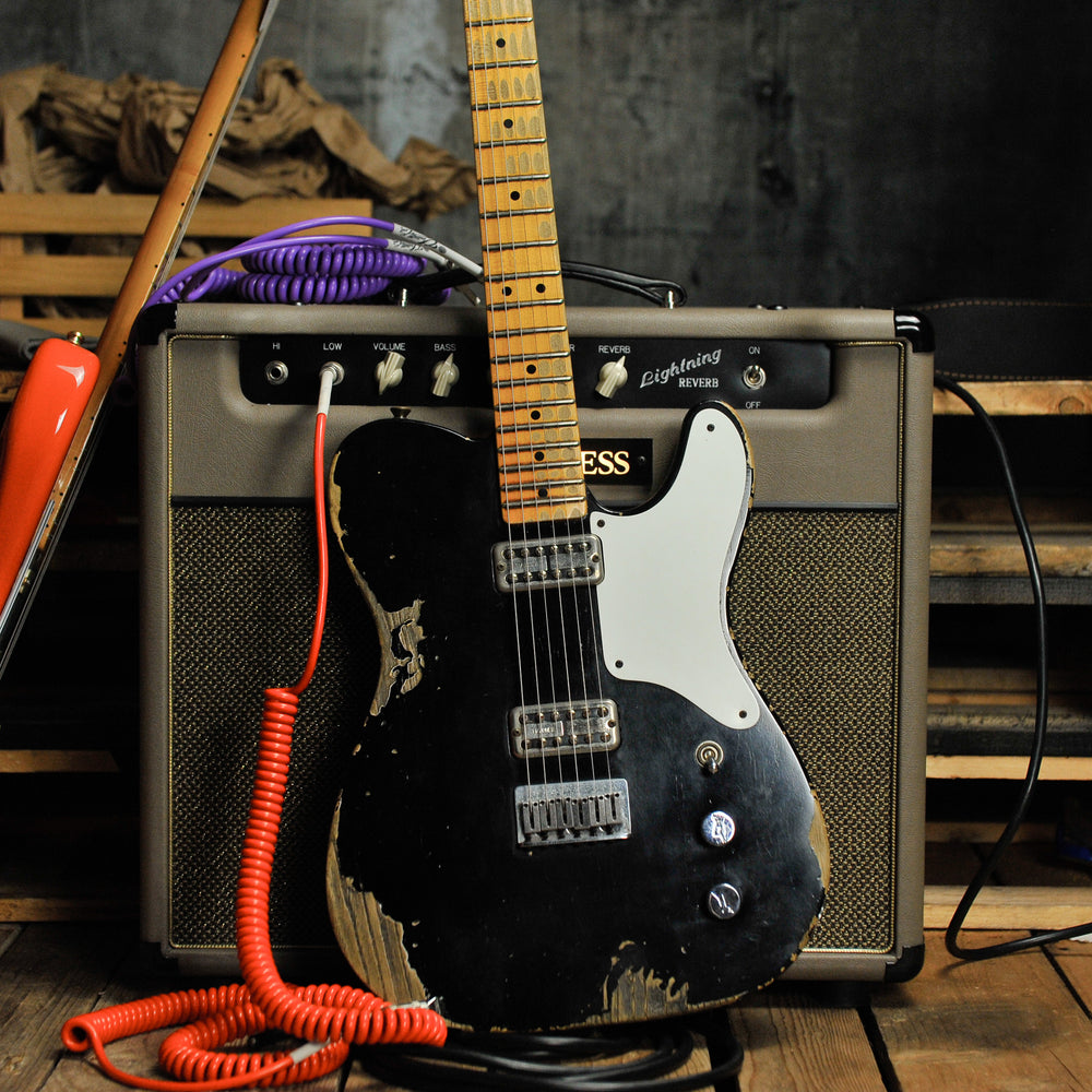 Fender Custom Shop La Cabronita Heavy Relic Black w/Case - Used