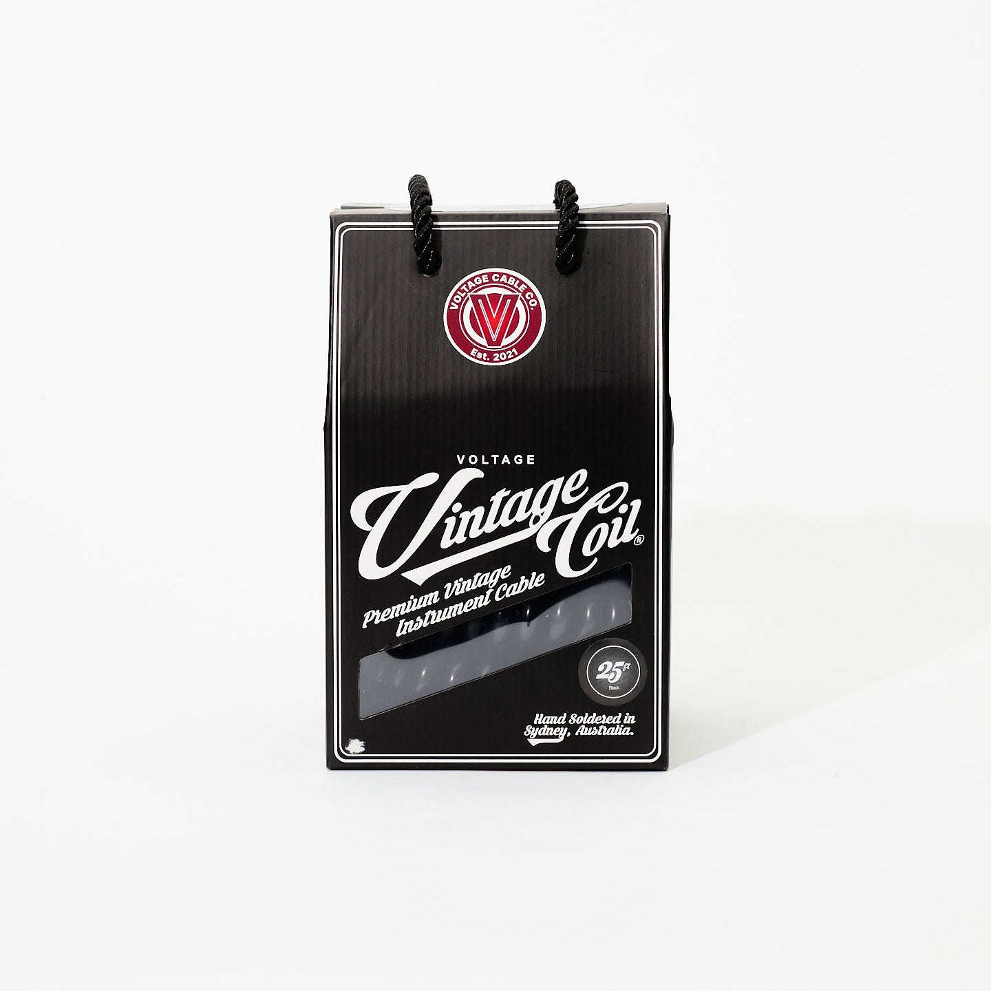 Voltage Vintage Coil 25ft G&H USA Plugs ST/RA | Select Colour