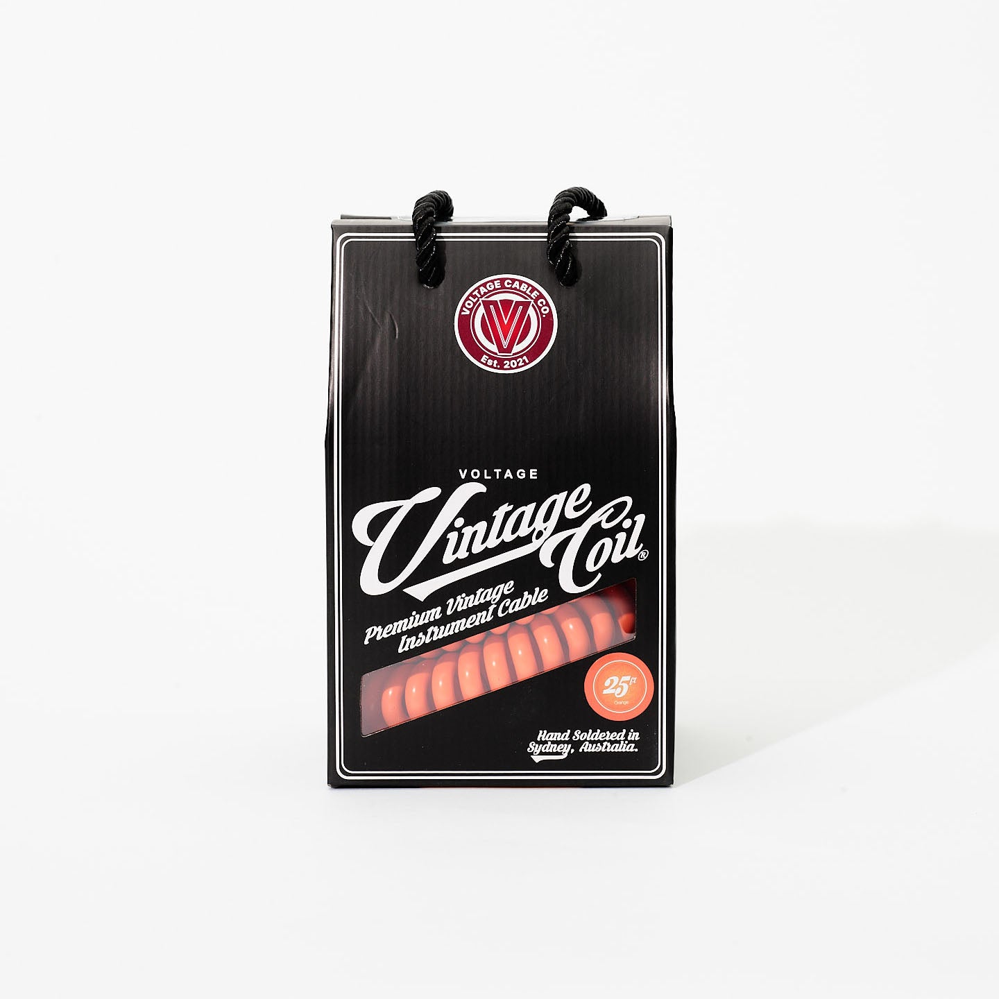 Voltage Vintage Coil 25ft G&H USA Plugs ST/ST | Select Colour