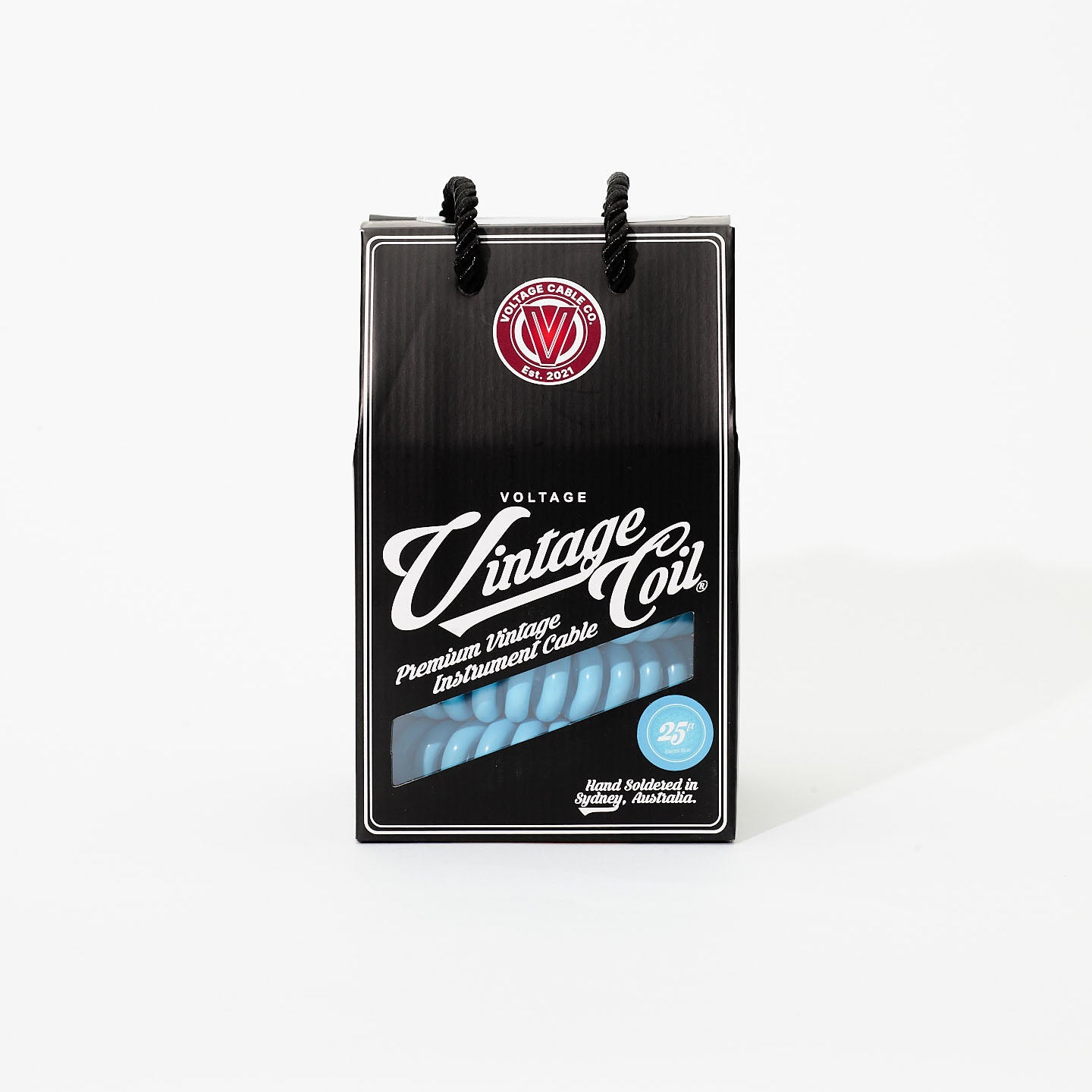 Voltage Vintage Coil 25ft G&H USA Plugs ST/ST | Select Colour