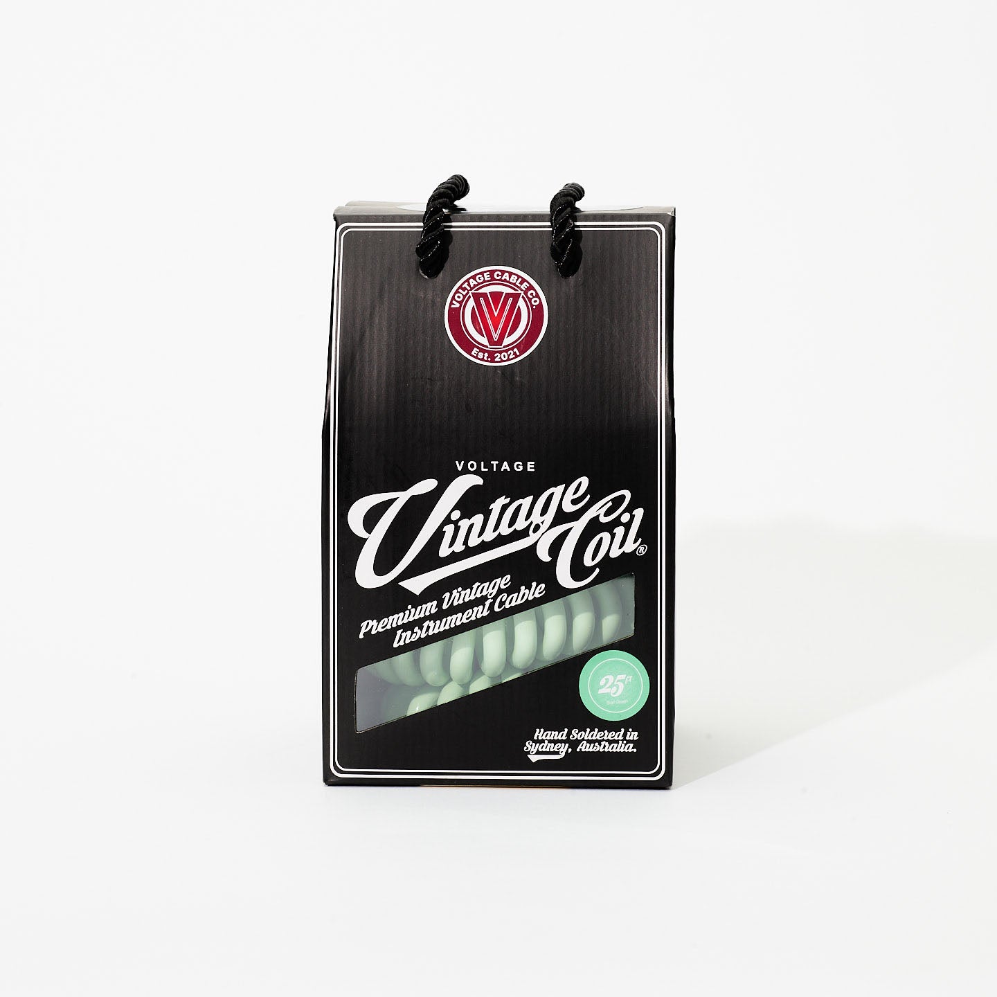 Voltage Vintage Coil 25ft G&H USA Plugs ST/ST | Select Colour