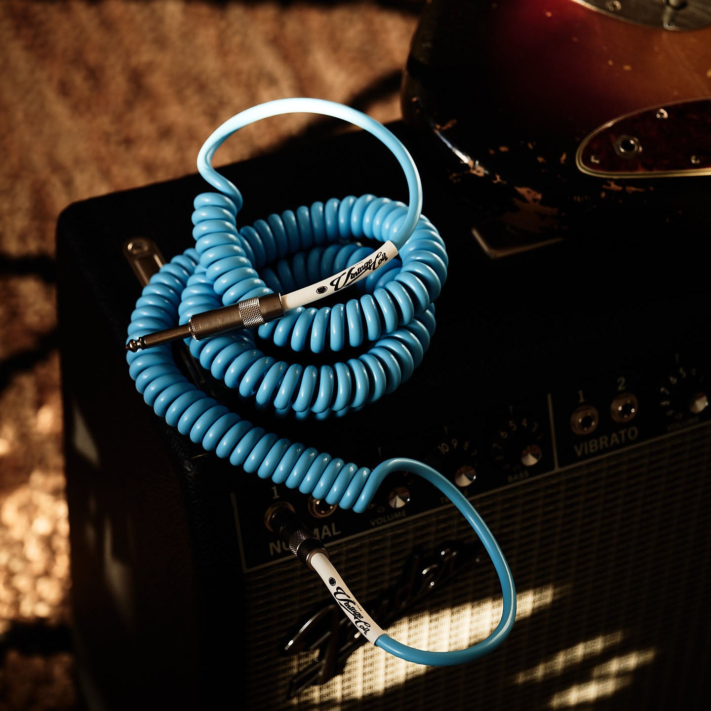 Voltage Vintage Coil 25ft G&H USA Plugs ST/RA | Select Colour