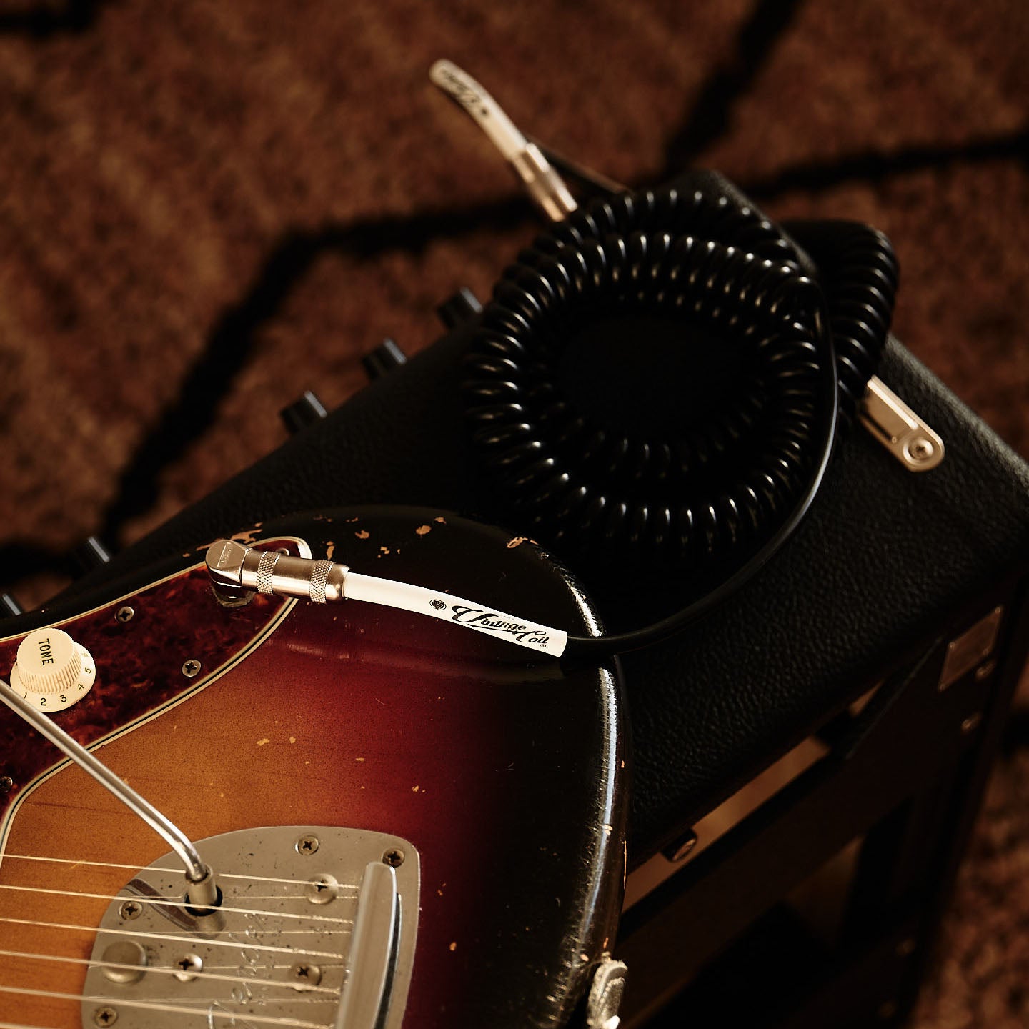 Voltage Vintage Coil 25ft G&H USA Plugs ST/ST | Select Colour