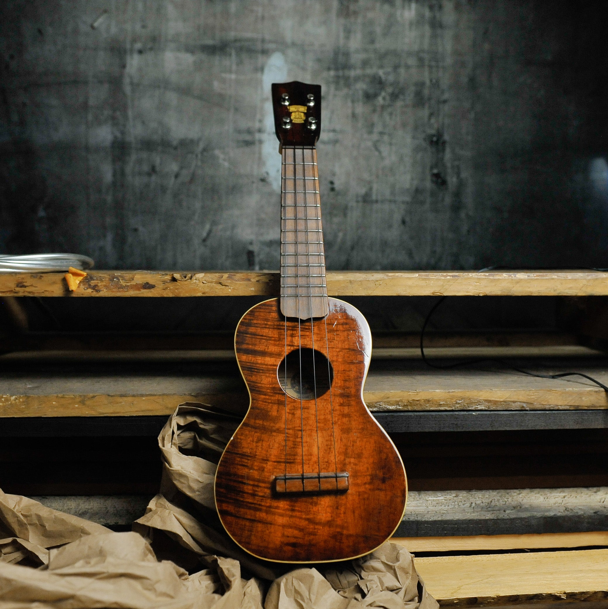 Wandering Boy Soprano Ukulele #3 Natural w/Case