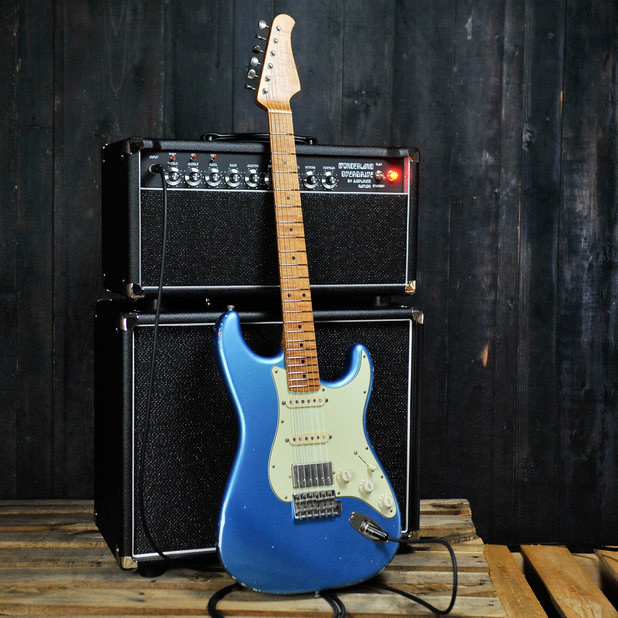 Xotic California Classic XSC-2 Medium Aged Lake Placid Blue #3261