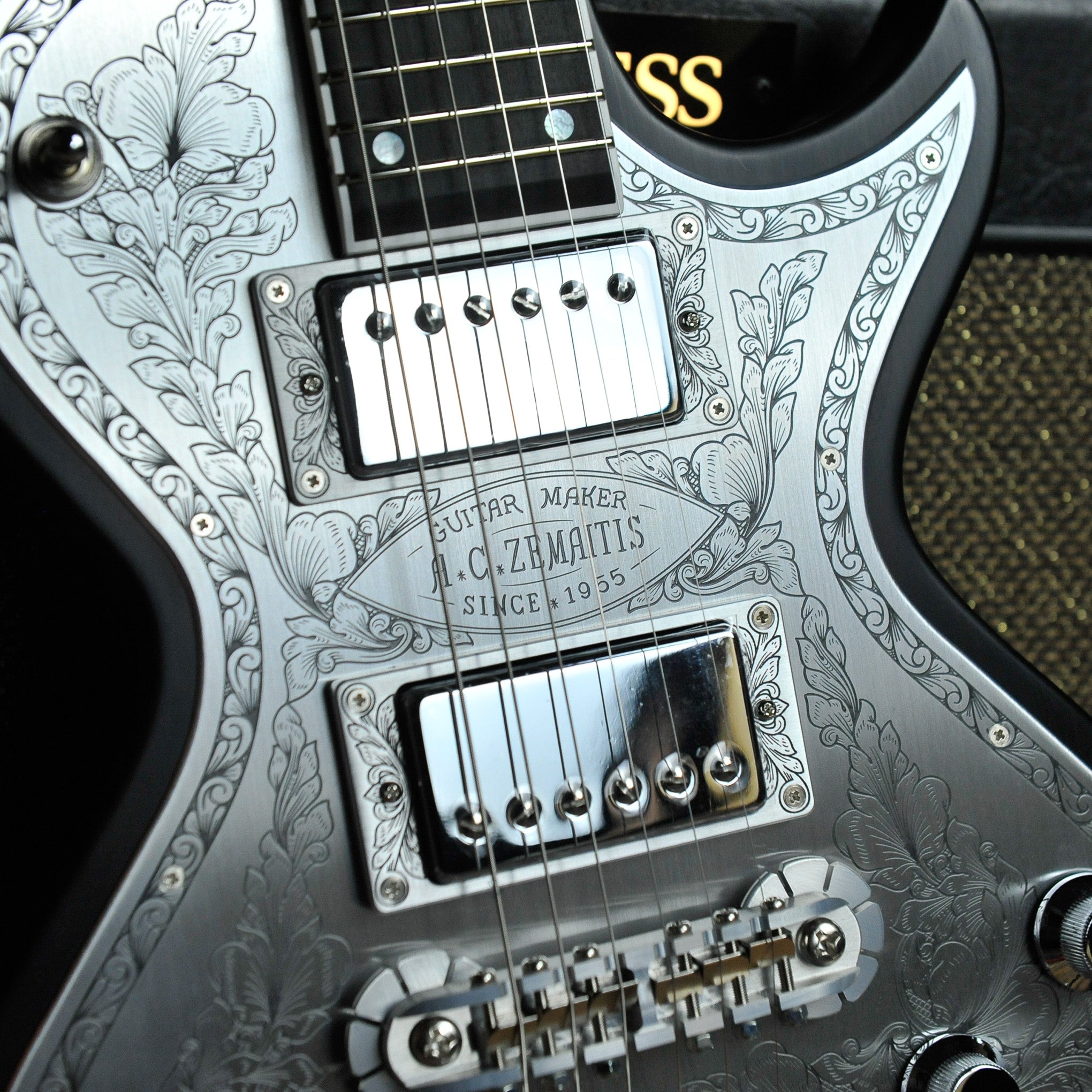 Zemaitis MFG-AC-24-AS & 8s Aces and Eights Electric Guitar