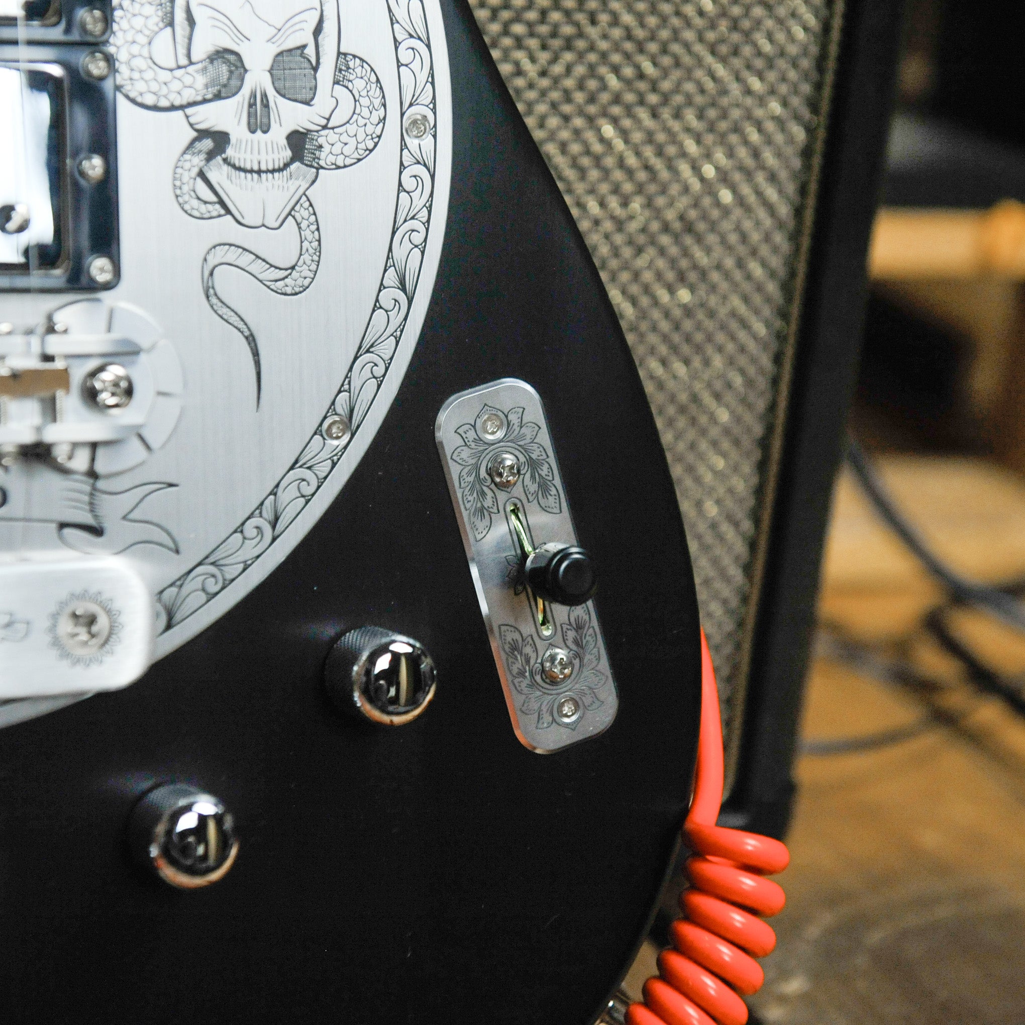 Zemaitis DFG24-3 Humbucker Electric Guitar - Black