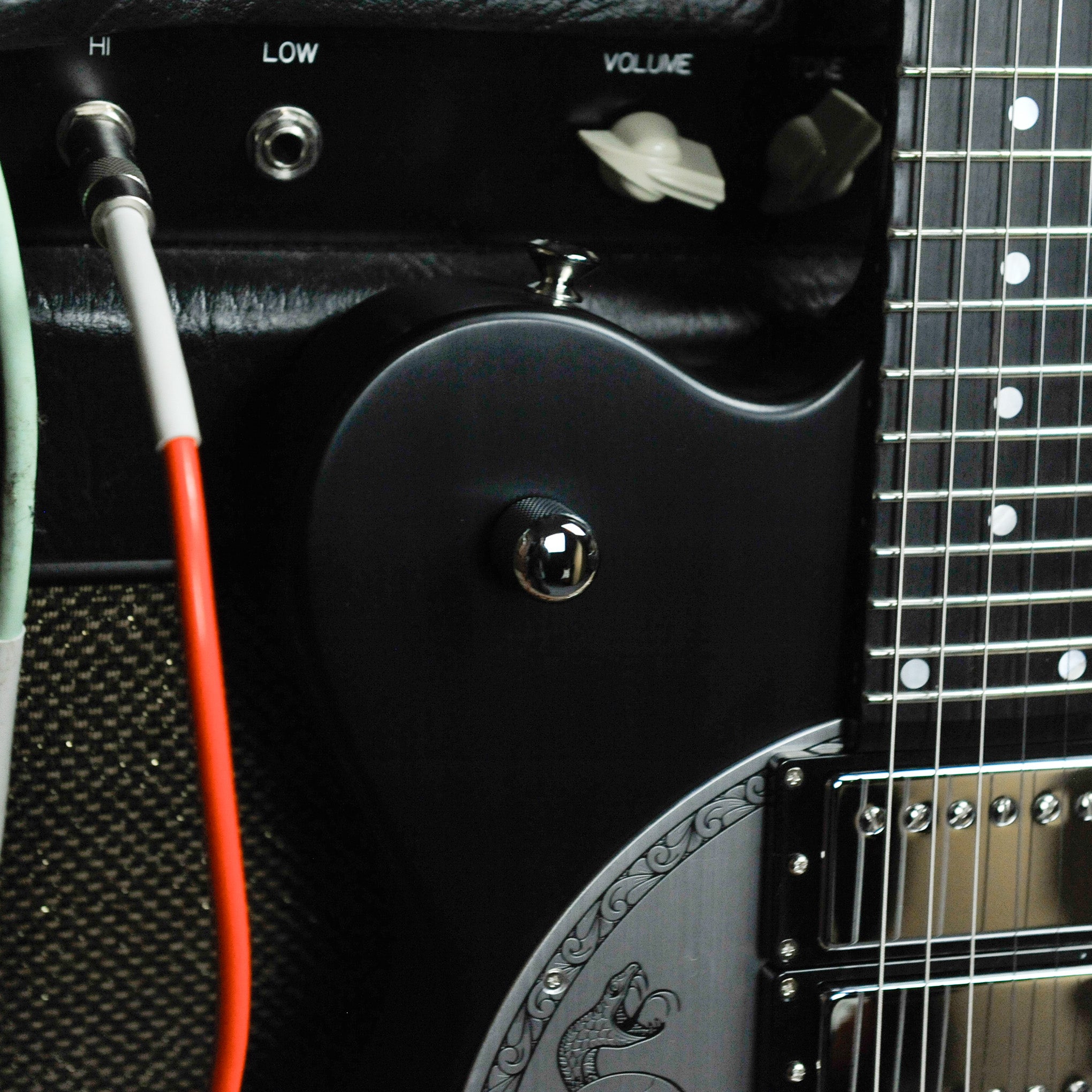 Zemaitis DFG24-3 Humbucker Electric Guitar - Black