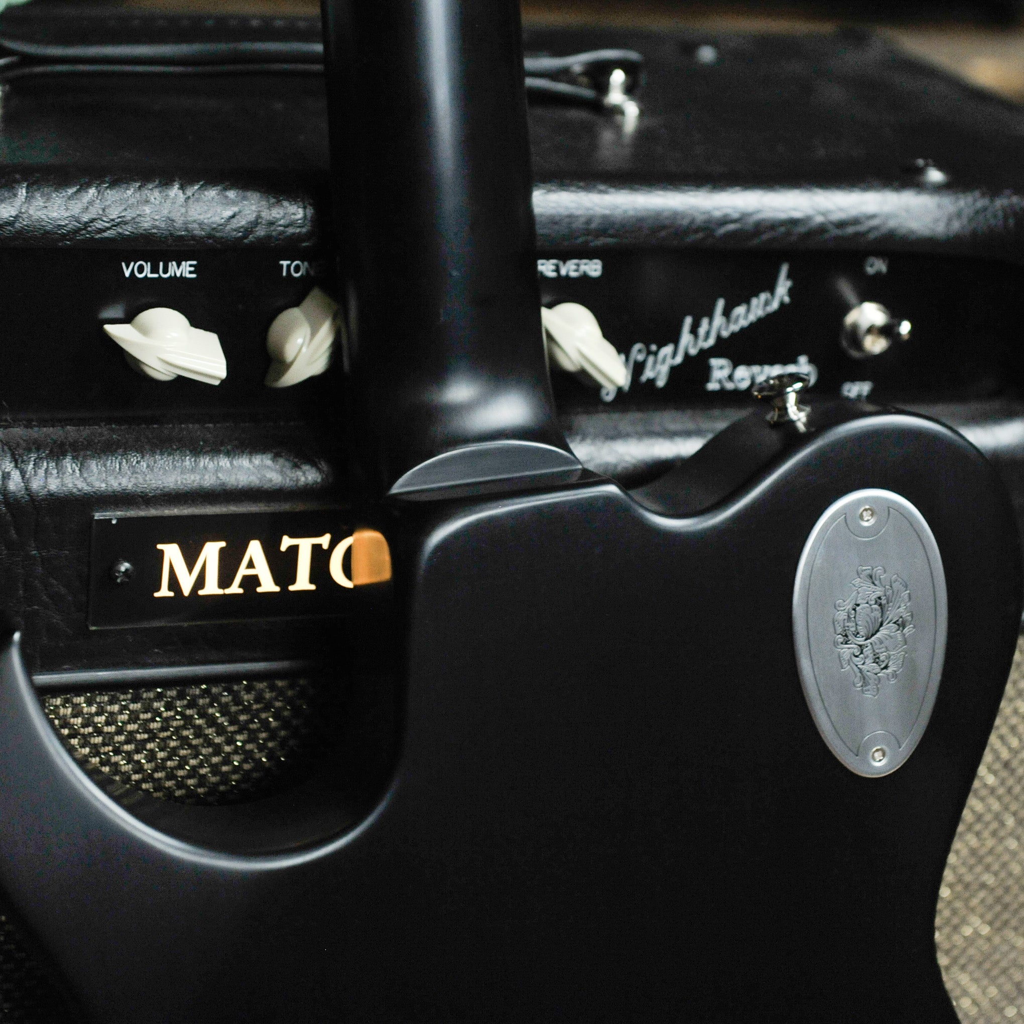 Zemaitis DFG24-3 Humbucker Electric Guitar - Black