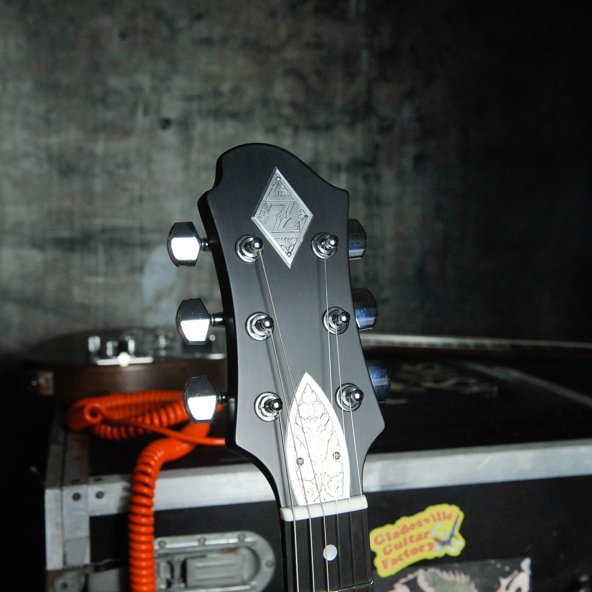 Zemaitis IFG-AC-24 Black P Diamond Inlay Electric Guitar