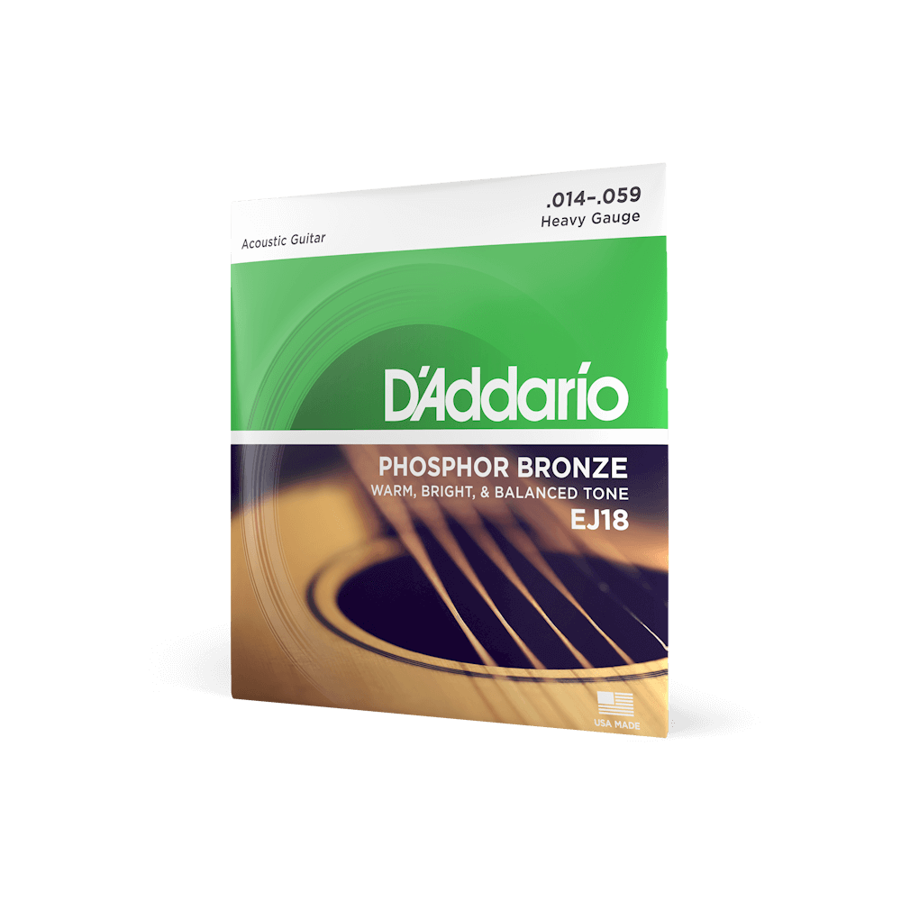 D'Addario Phosphor Bronze Acoustic Guitar Strings | Select Gauge