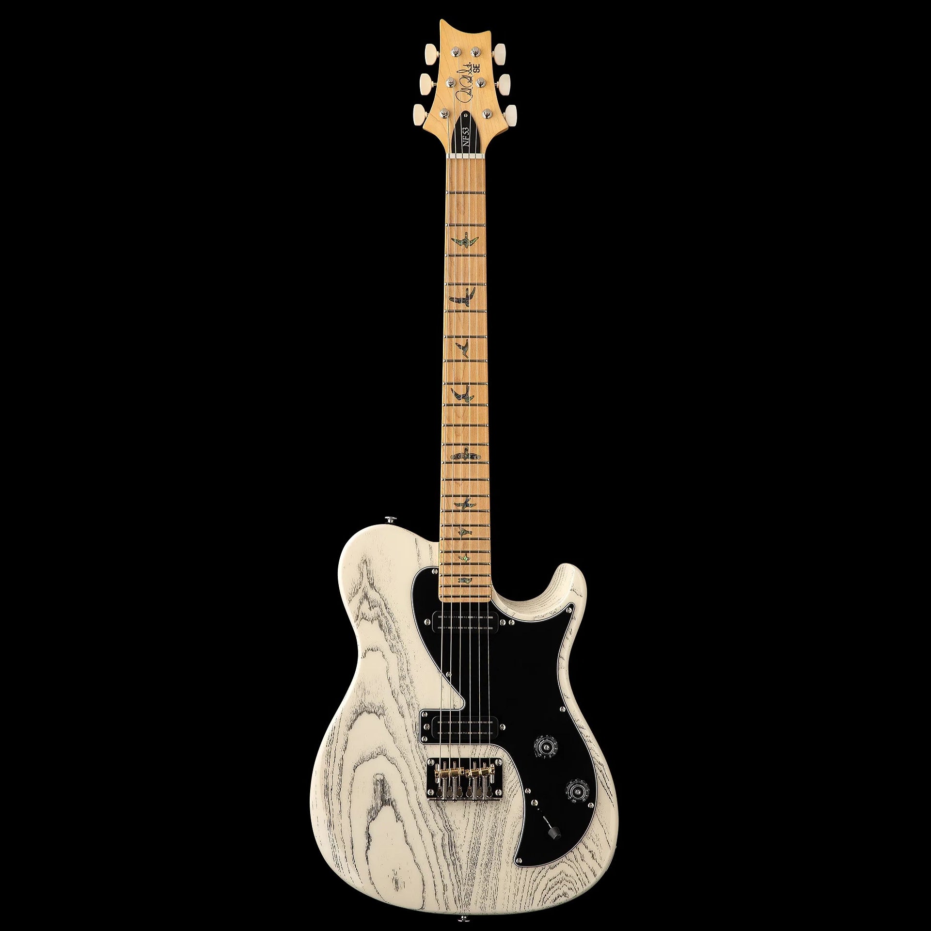 PRS SE NF53 White Doghair w/Bag