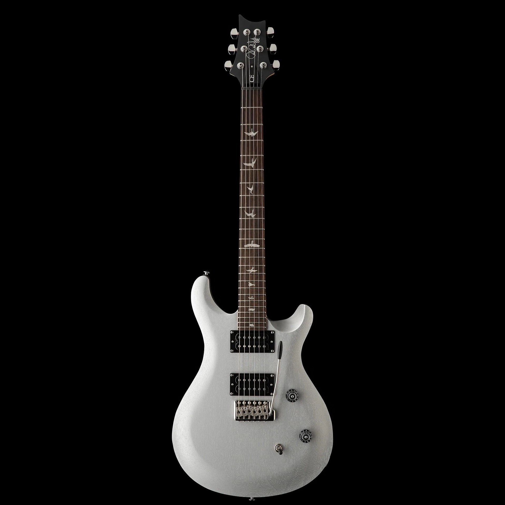 PRS SE CE24 Standard Satin Metallic Silver w/Bag