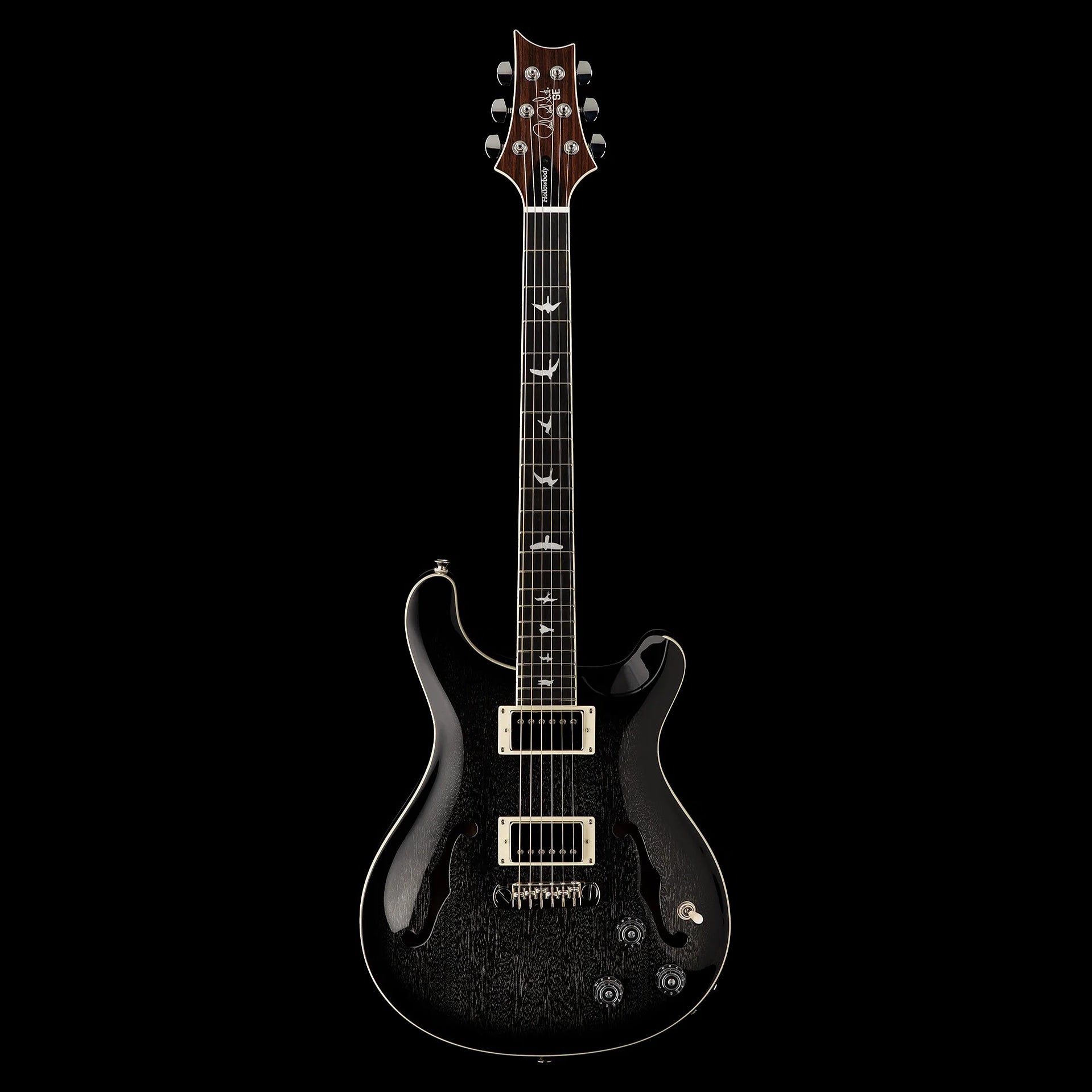 PRS SE Hollowbody Standard Piezo: Dog Hair Smokeburst