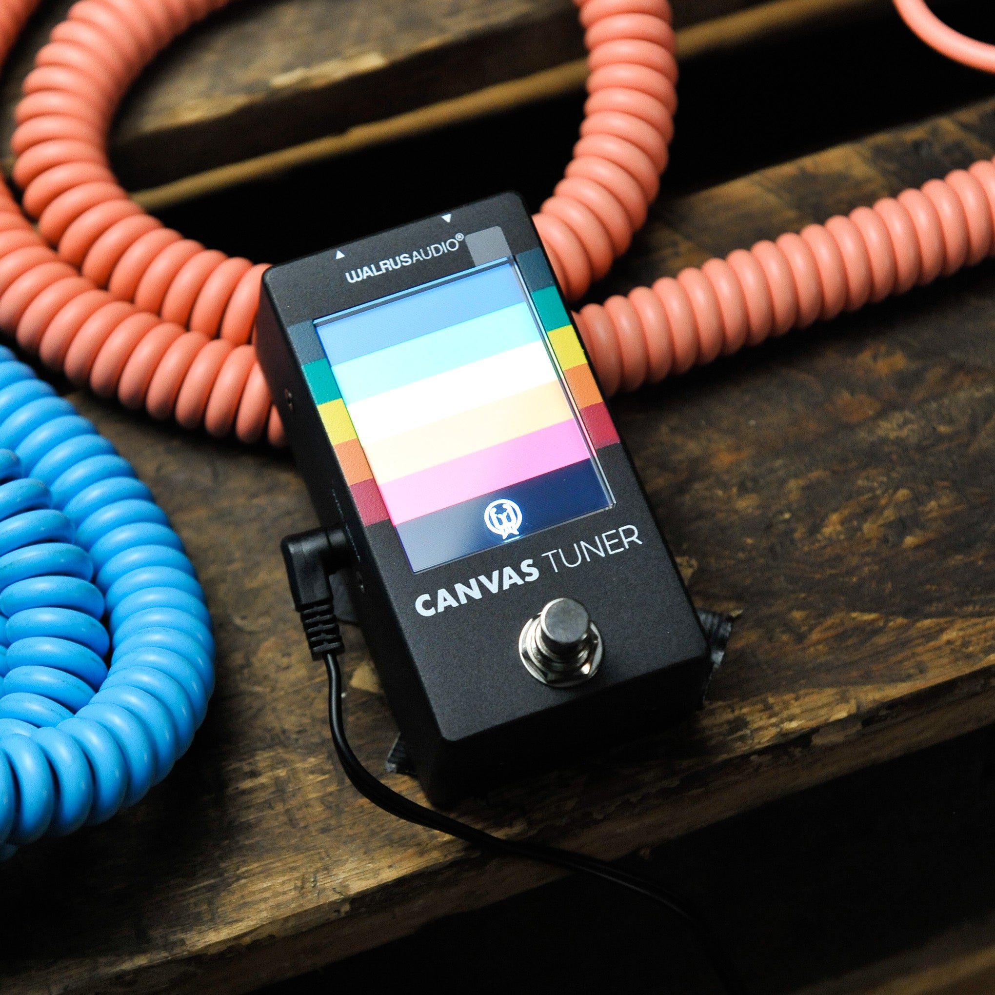 ギター WALRUS AUDIO CANVAS TUNER Canvas-Tuner-Cutout_screen-