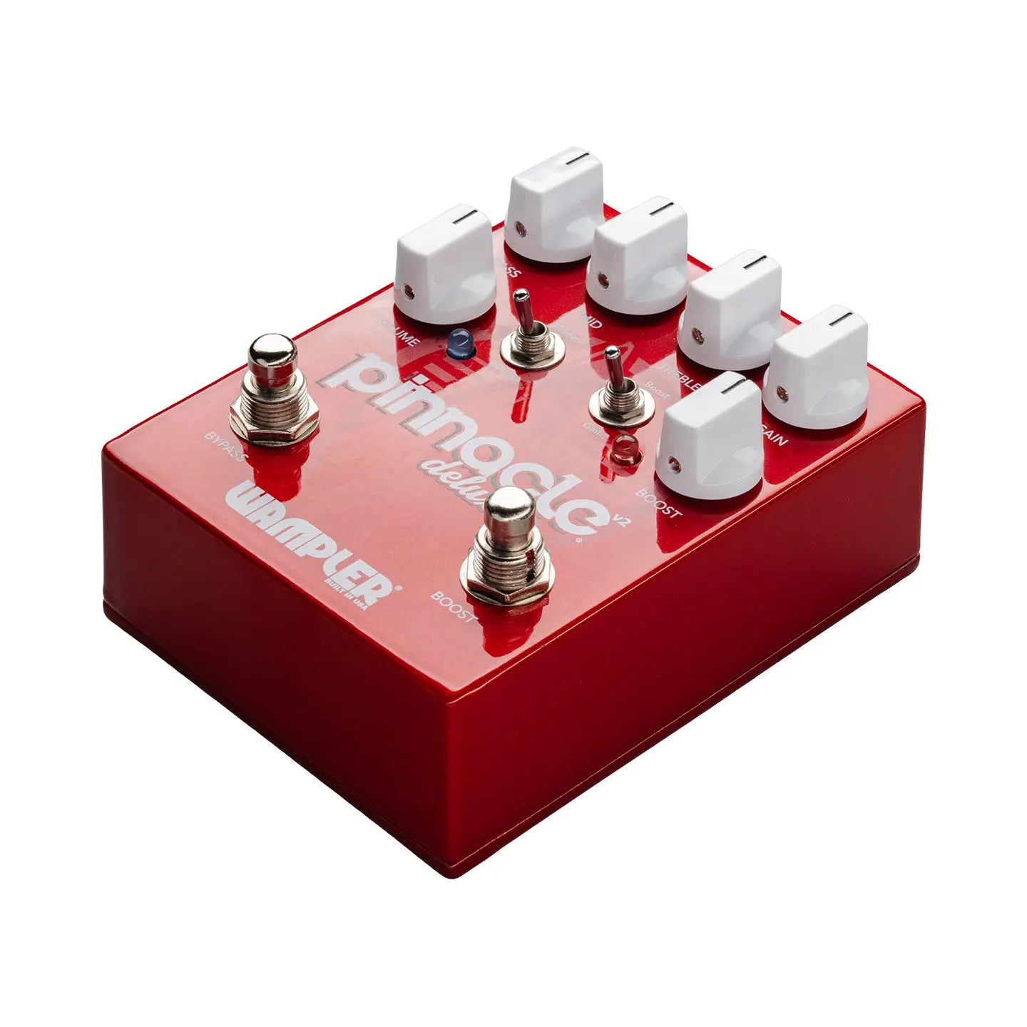 Wampler Pinnacle Deluxe v2 Brown Sound Distortion Pedal w/Boost