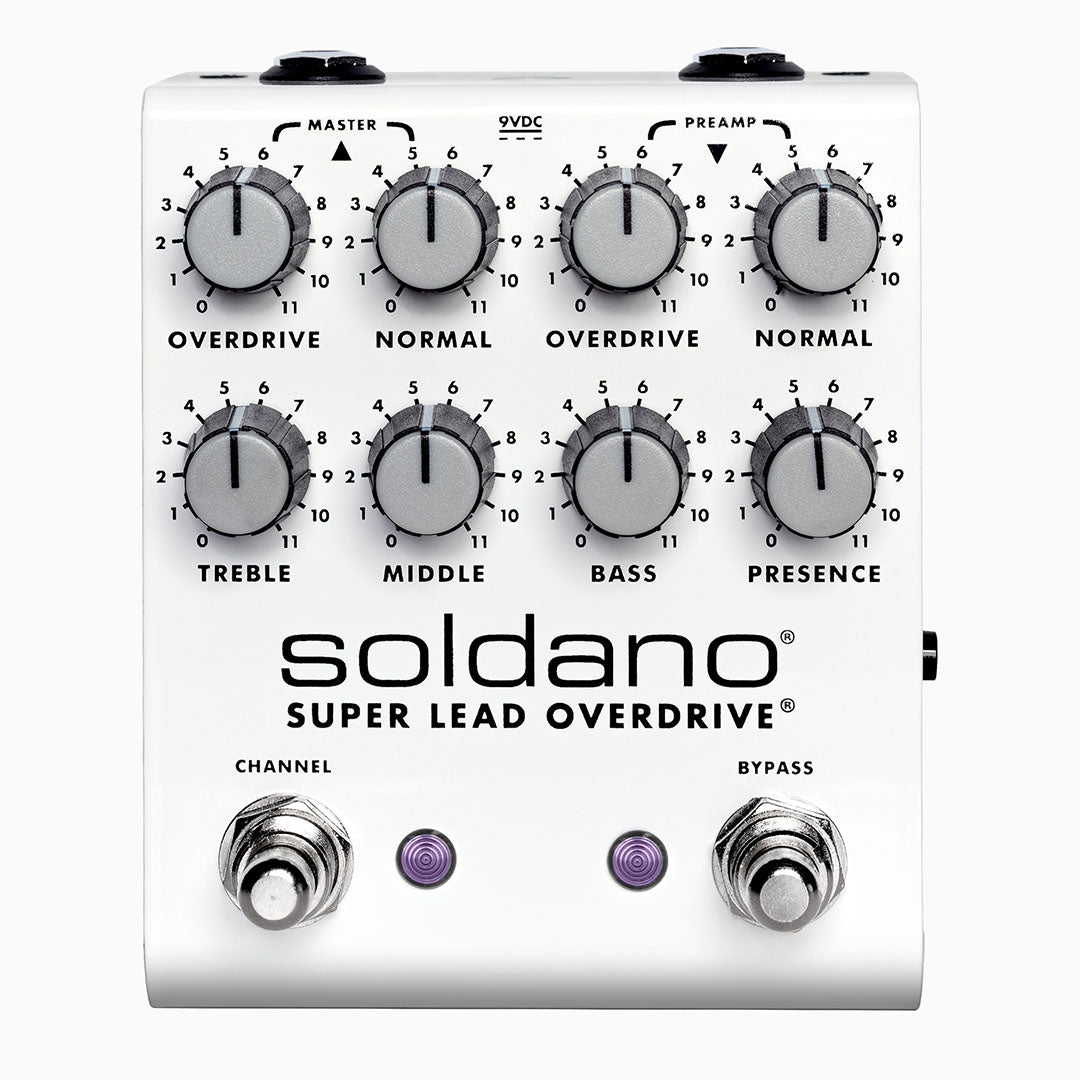 Soldano SLO PLUS Dual-Channel Crunch and Overdrive Pedal