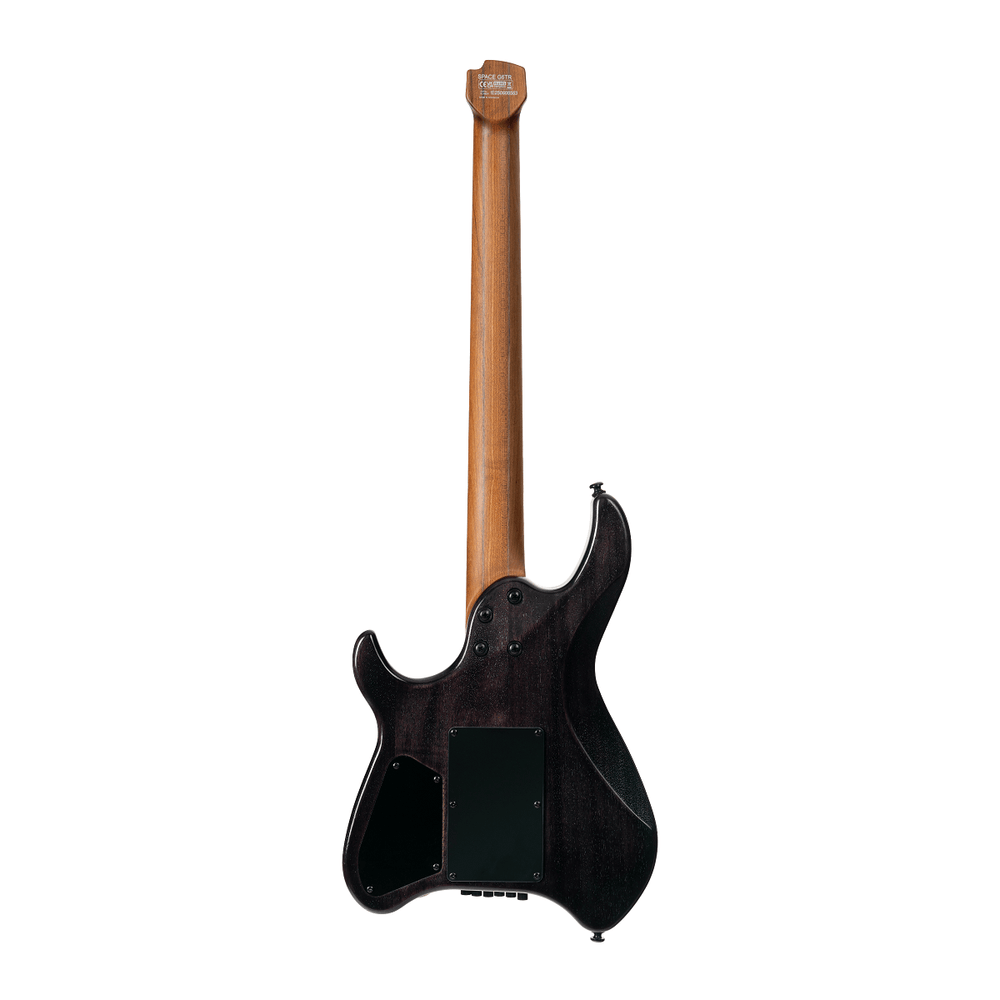 Cort Space G6TR Headless Electric Guitar, Semi Gloss Lagoon w/Bag