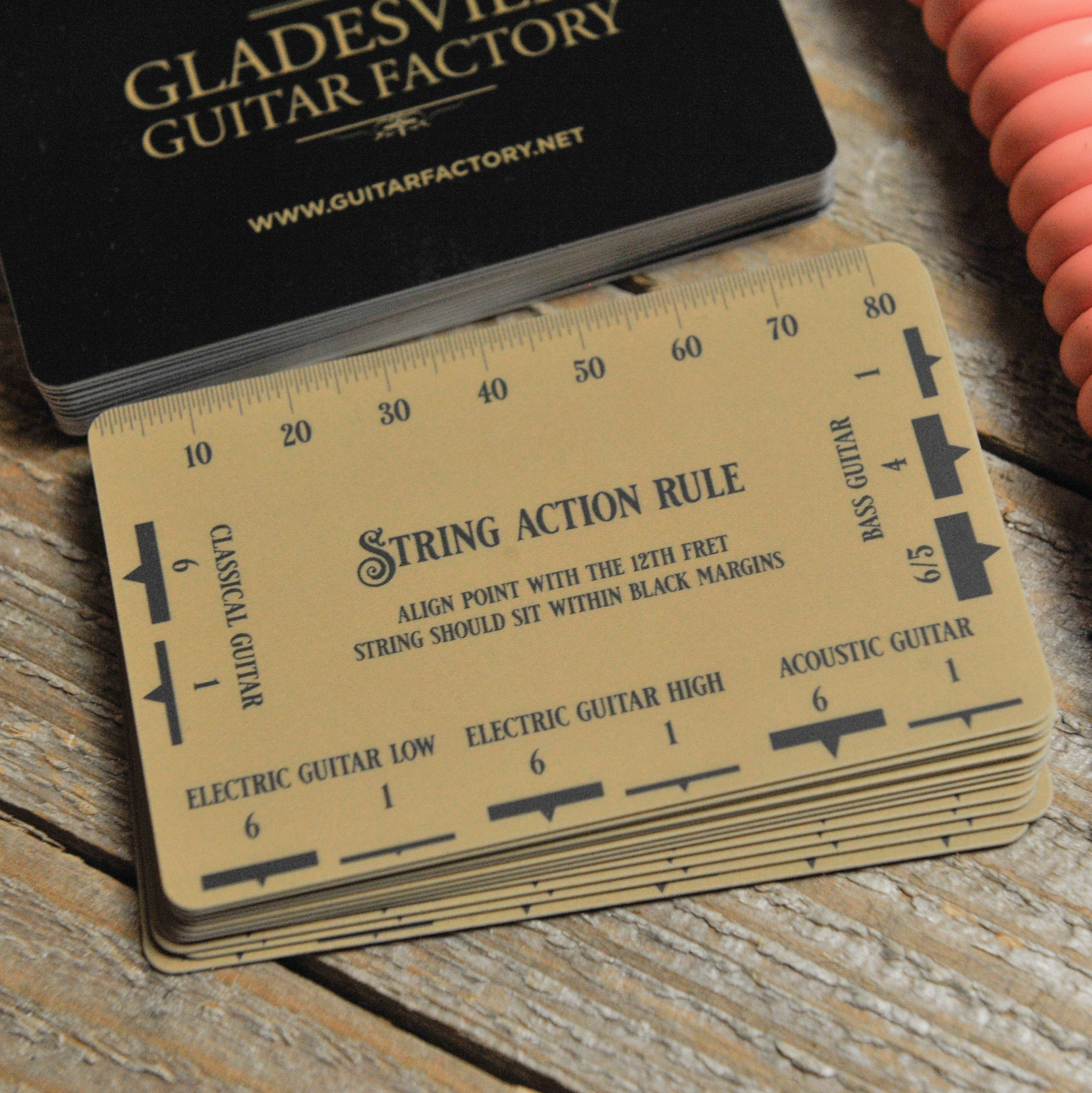 Guitar Factory Premium String Action Rule