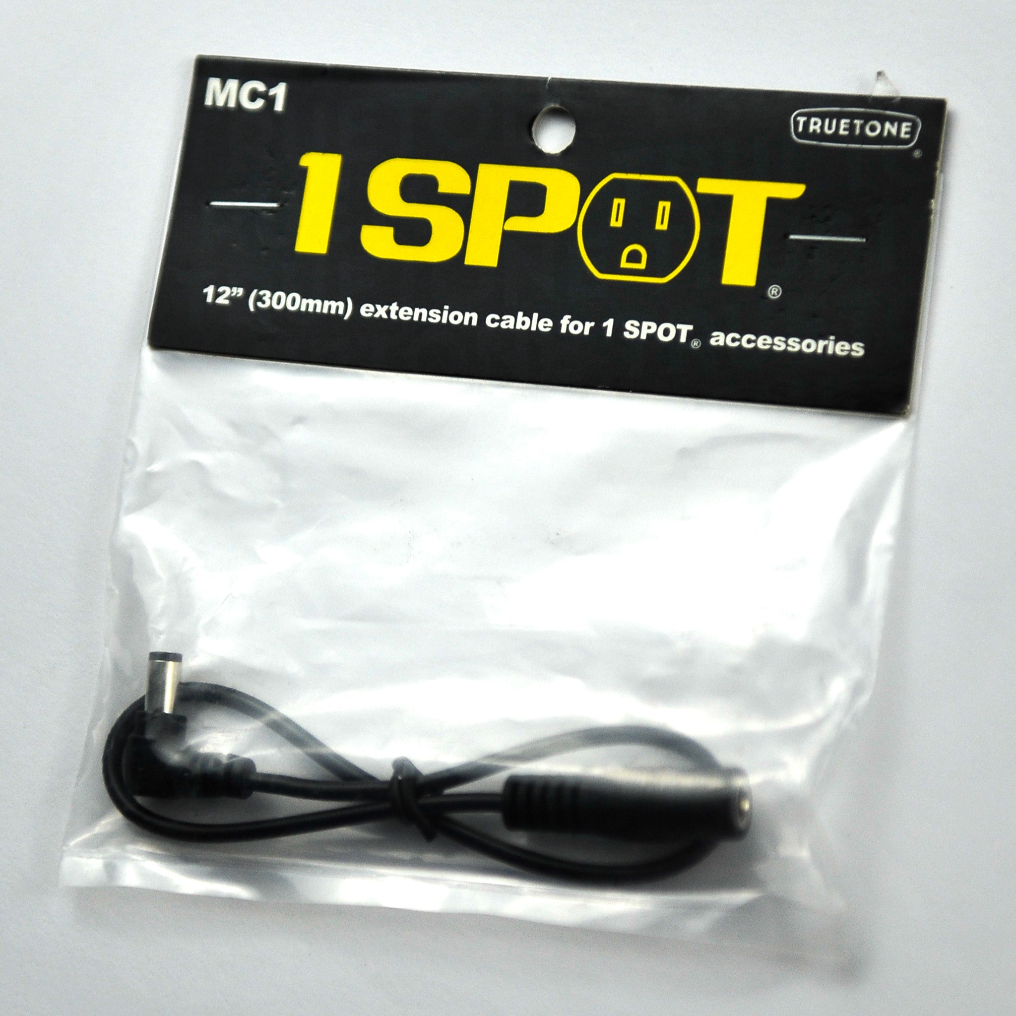 1 Spot MC1 - Male to Female 12" DC Extension Cable