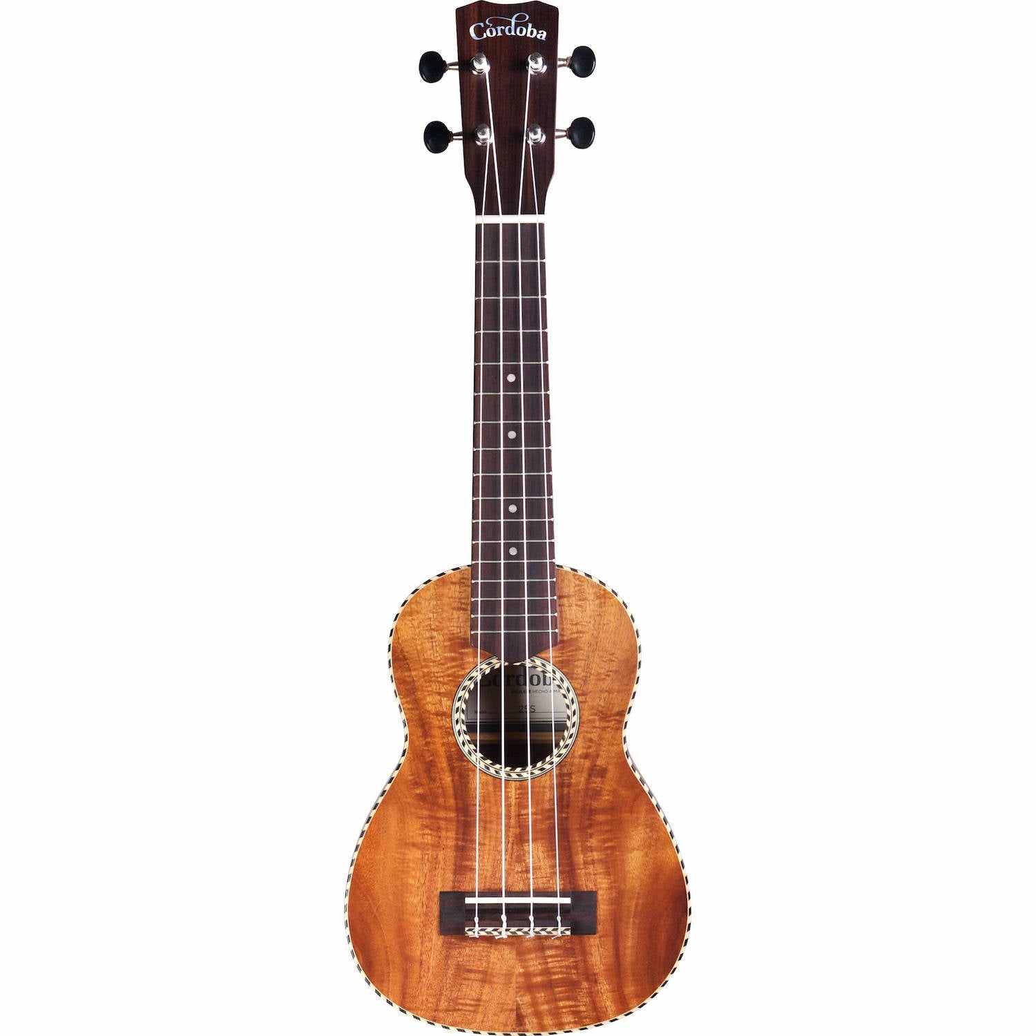 Cordoba 25S Solid Acacia Soprano Ukulele w/Bag