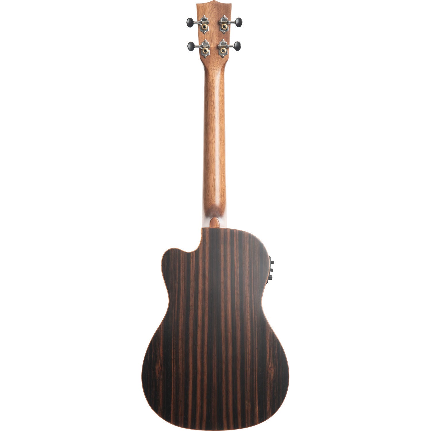 Kala KA-SSEBY-B-CE Ebony Cutaway Baritone Uke w/Bag
