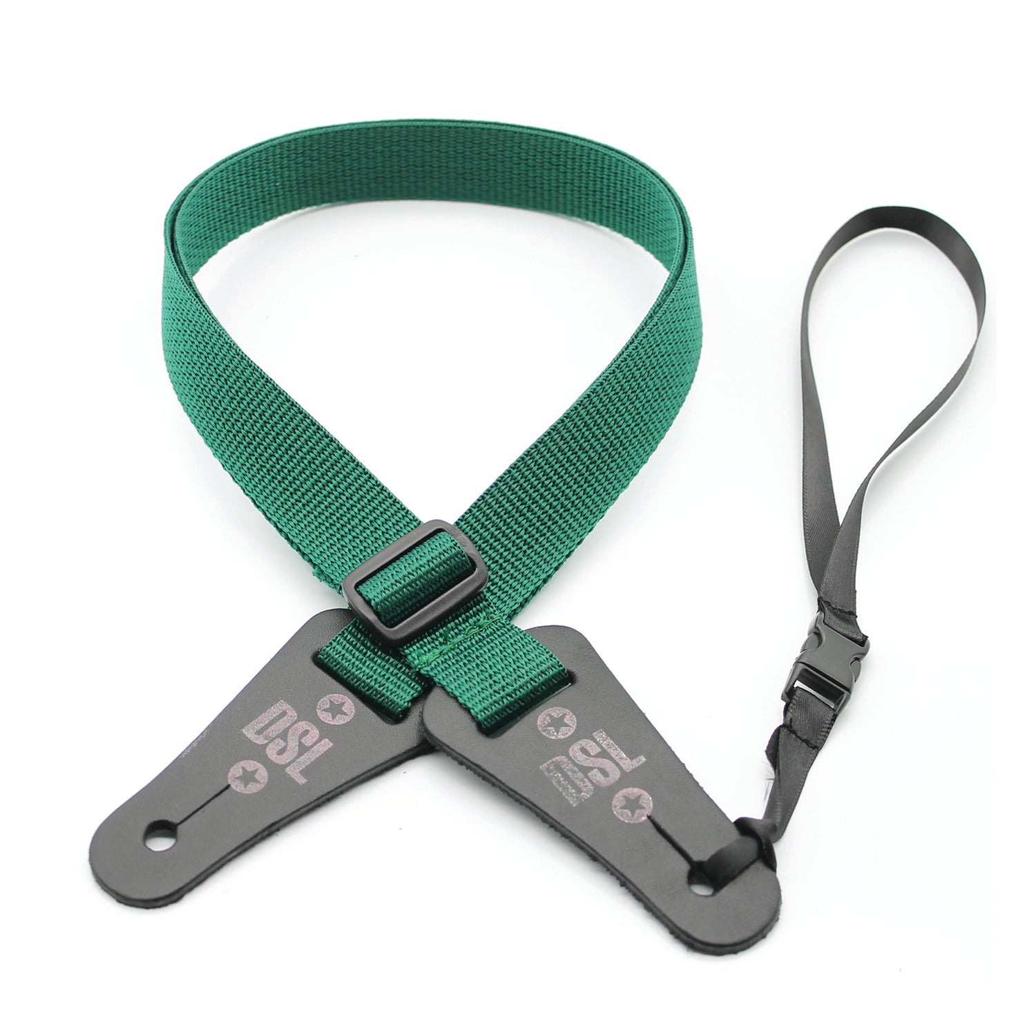 DSL 25mm Ukulele Poly Emerald Strap