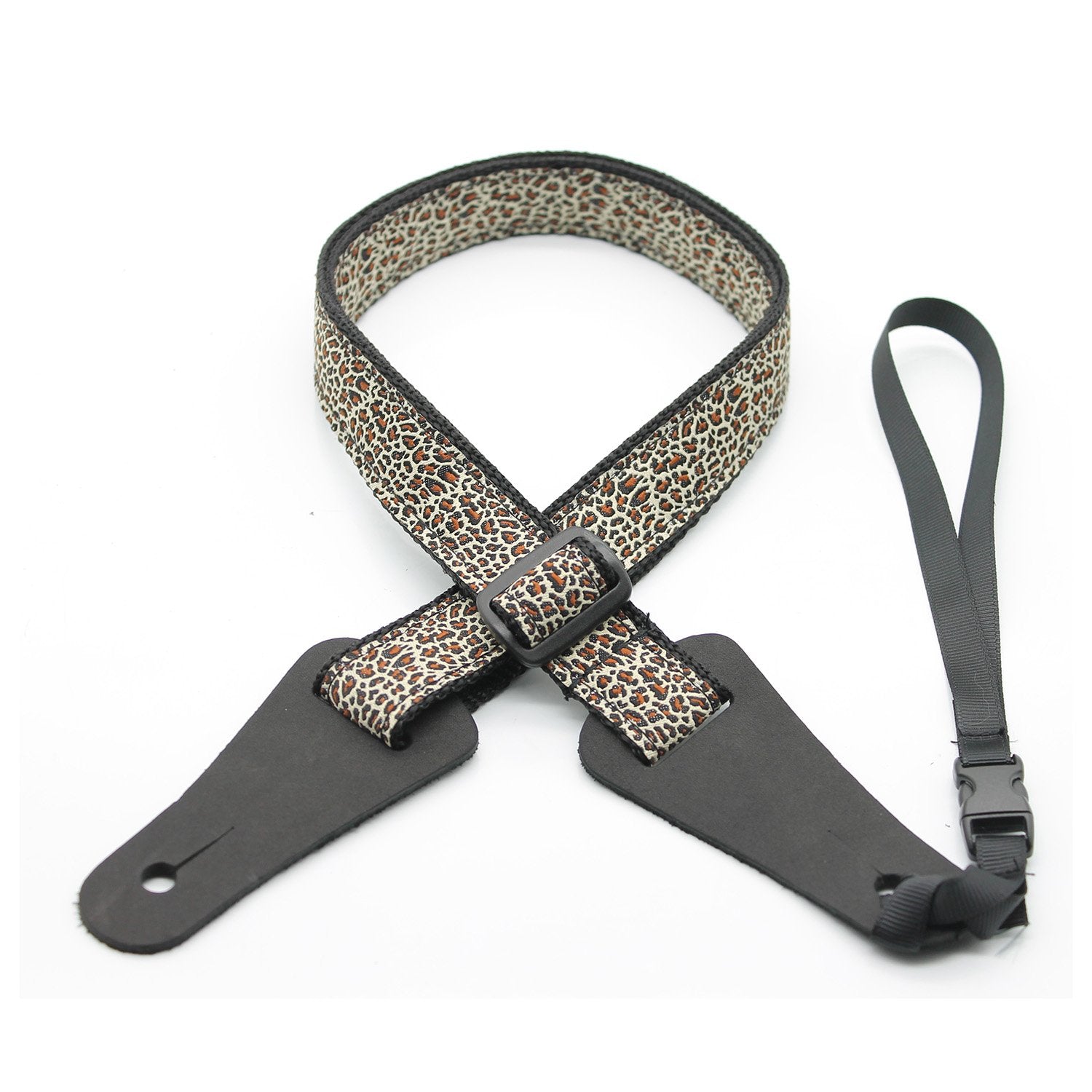 DSL 25mm Ukulele Poly LEOPARD Strap