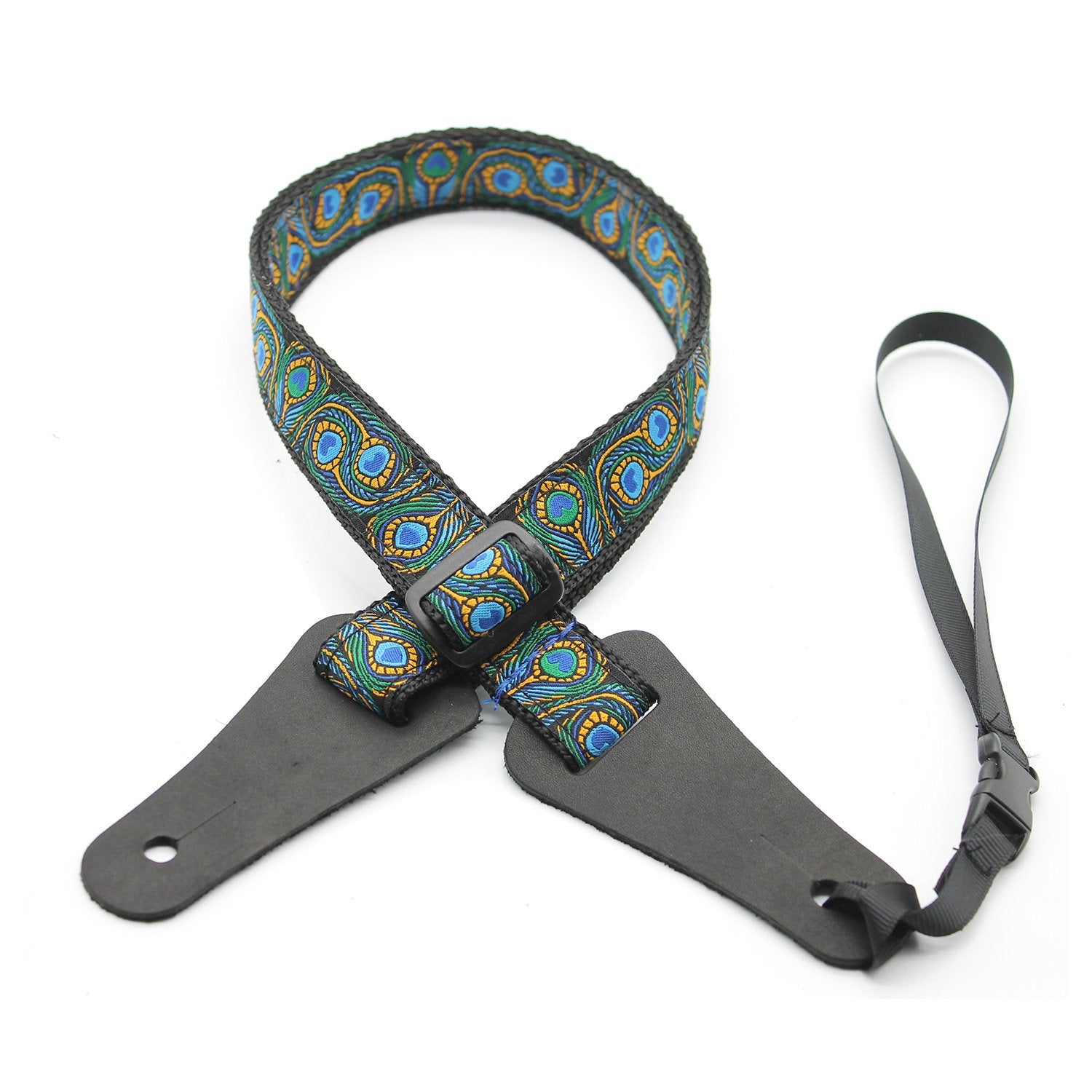 DSL 25mm Ukulele Poly PEACOCK Strap