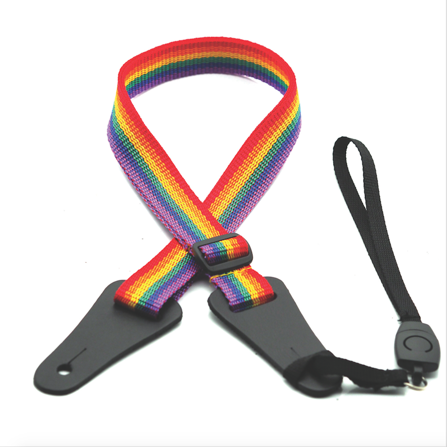 DSL 25mm Ukulele Poly RAINBOW Strap