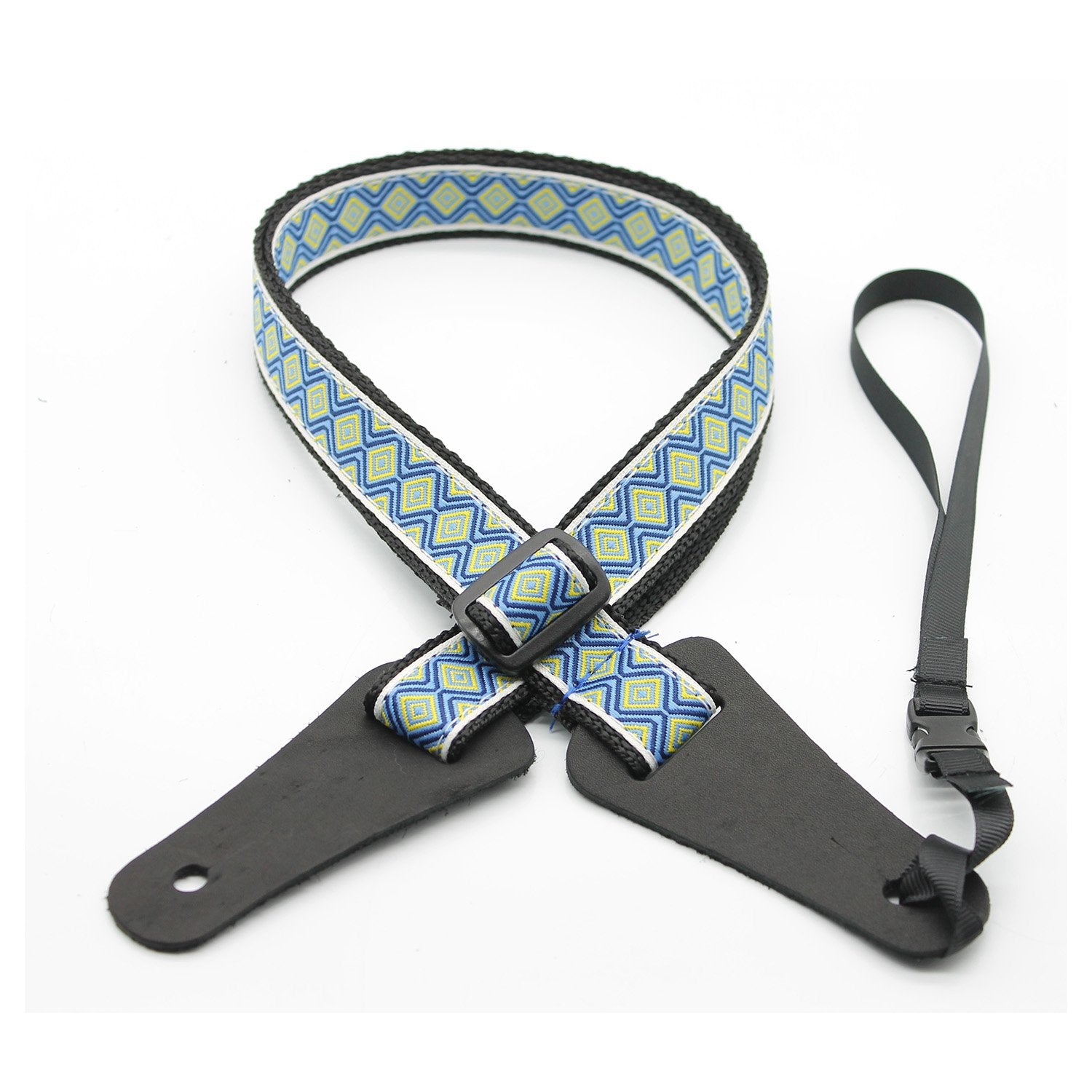 DSL 25mm Ukulele Poly TILE-BLUE Strap