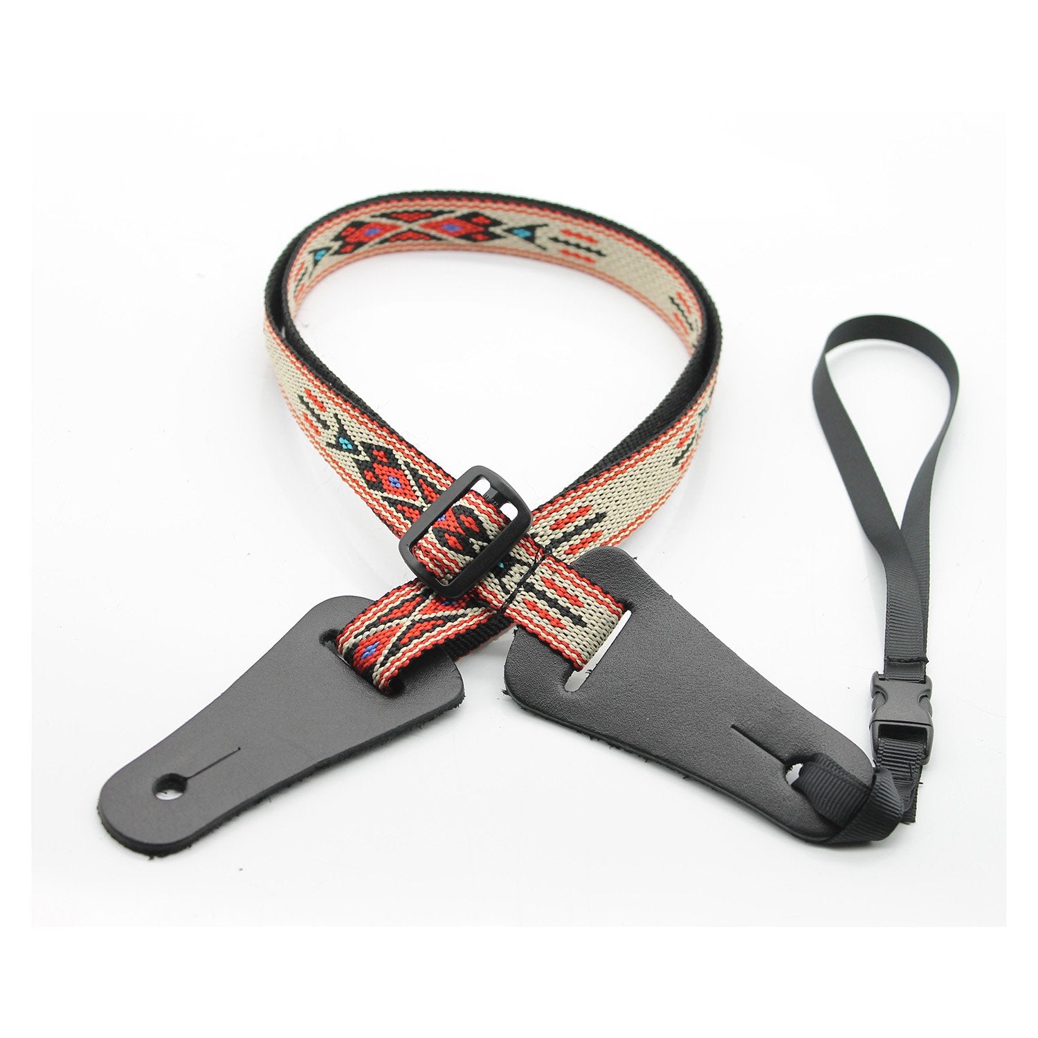 DSL 25mm Ukulele Poly TOTEM-RED Strap
