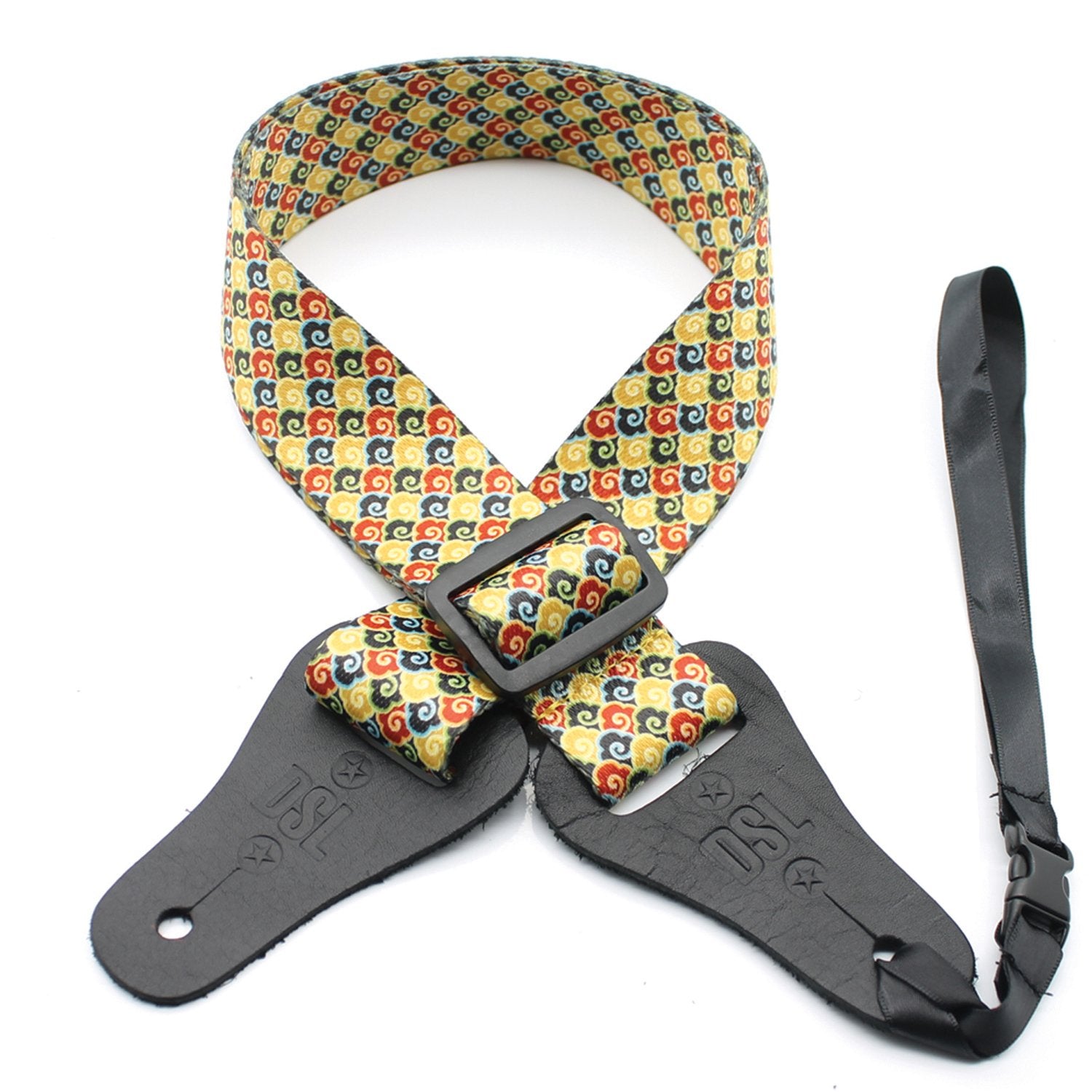 DSL 38mm Ukulele Poly CLD-YELLOW Strap